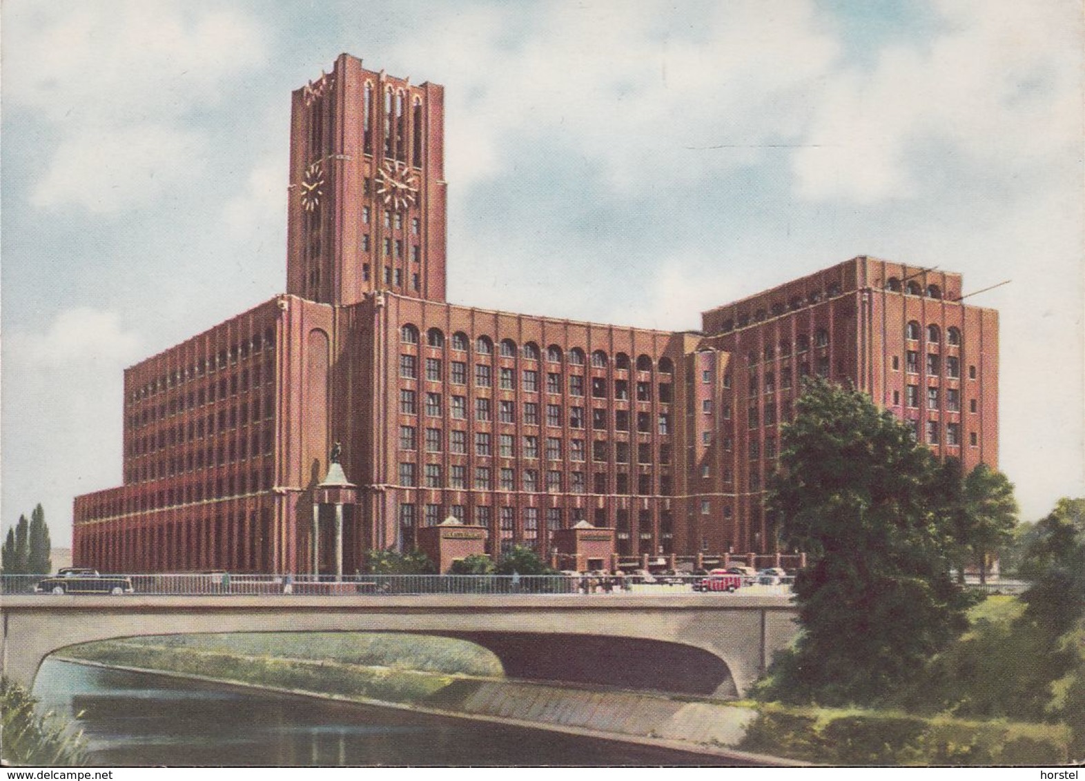 D-12109 Berlin - Berliner Morgenpost - Ullsteinhaus - Alte Brücke Ohne U-Bahn - Cars - Alter Mercedes - Tempelhof