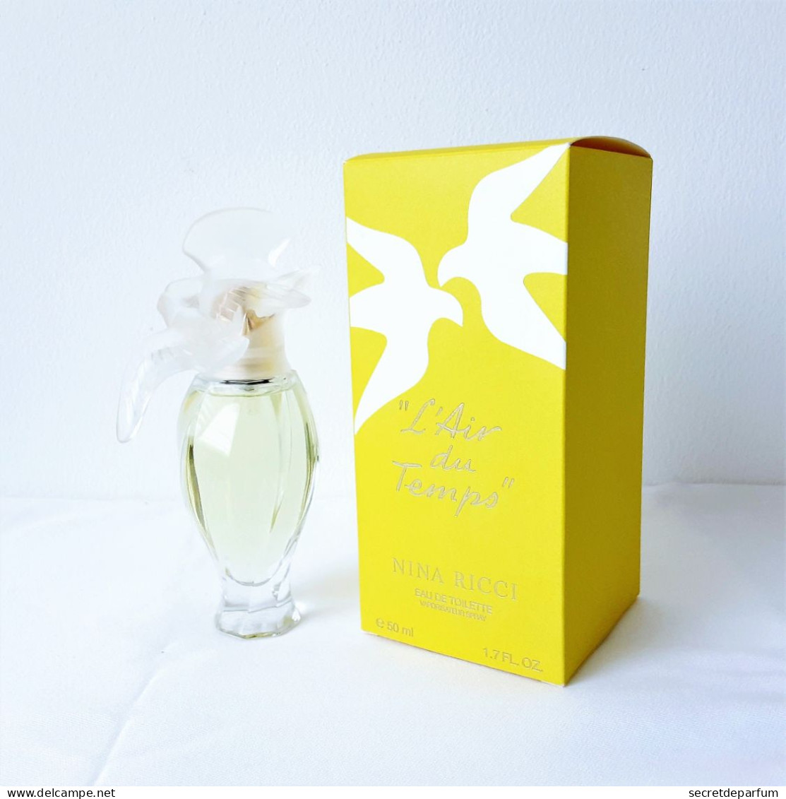 FLACON De  PARFUM    L'AIR  Du TEMPS De  NINA RICCI EDT  50 Ml SPRAY  NEUF  + BOITE - Women