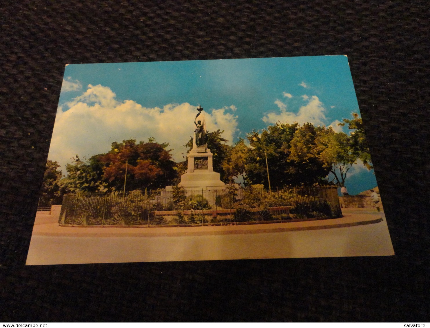 CARTOLINA POLIZZI GENEROSA-PIAZZA XXVII MAGGIO-MONUMENTO AI CADUTI-NON VIAGGIATA - Palermo