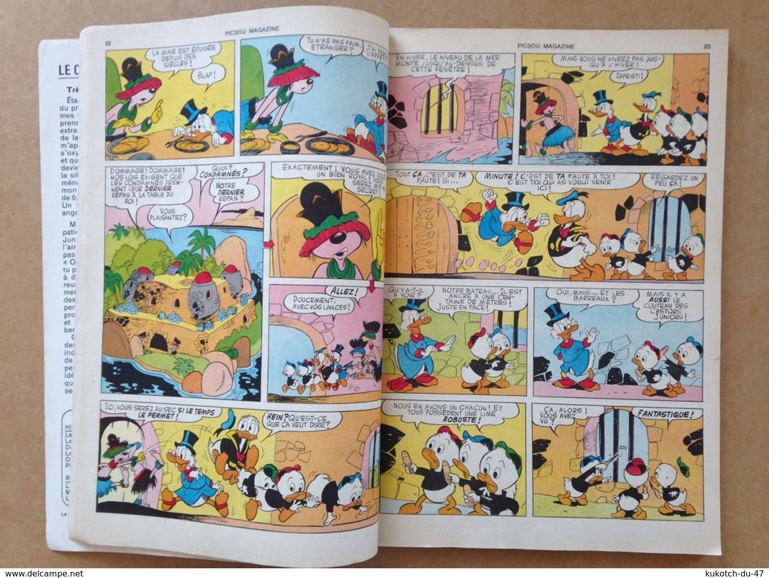 Disney - Picsou Magazine - Année 1972 - N°4 - Picsou Magazine