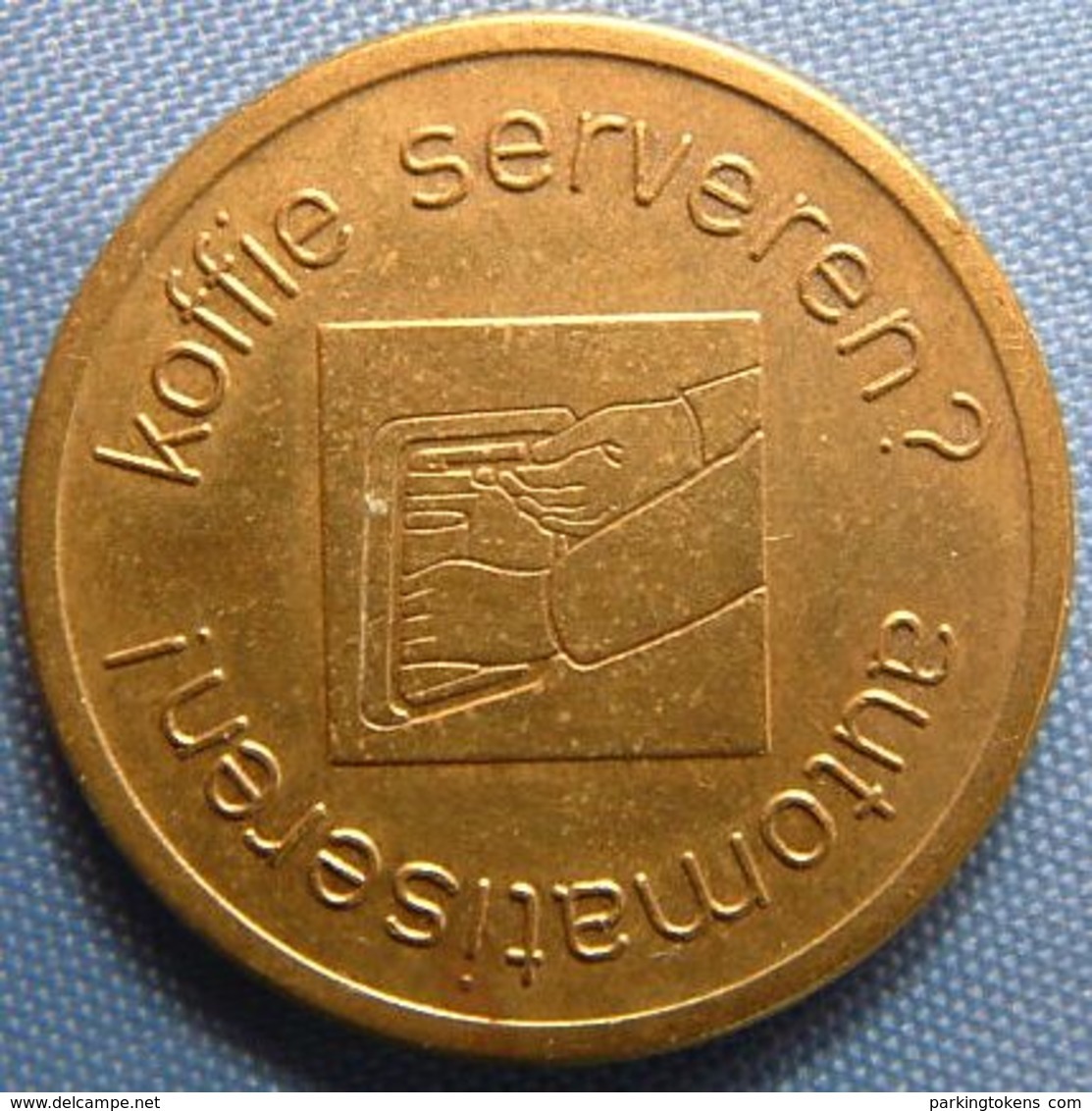 KB025-5 - AUTOMATIC HOLLAND KOFFIE SERVEREN - Dordrecht - B 22.0mm - Koffie Machine Penning - Coffee Machine Token - Professionali/Di Società