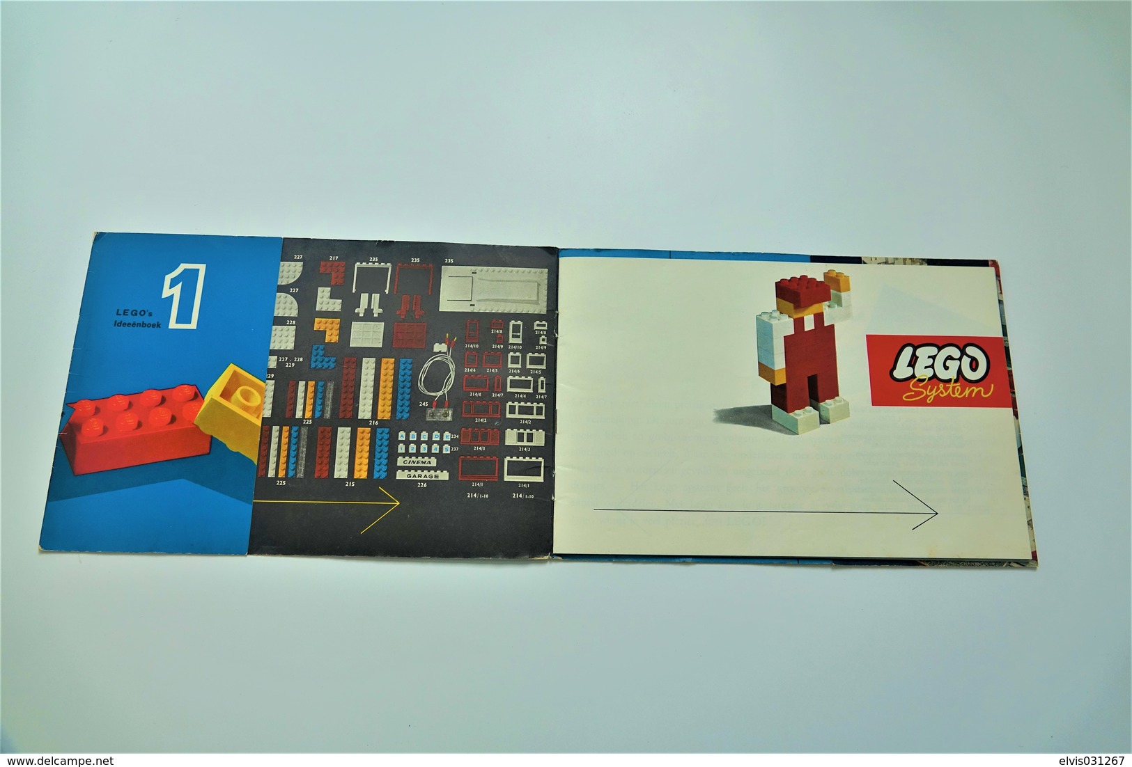 LEGO - IDEEËNBOEK - RaRe - Collectors Item - Original Lego System 1960's - Vintage - Catalogues