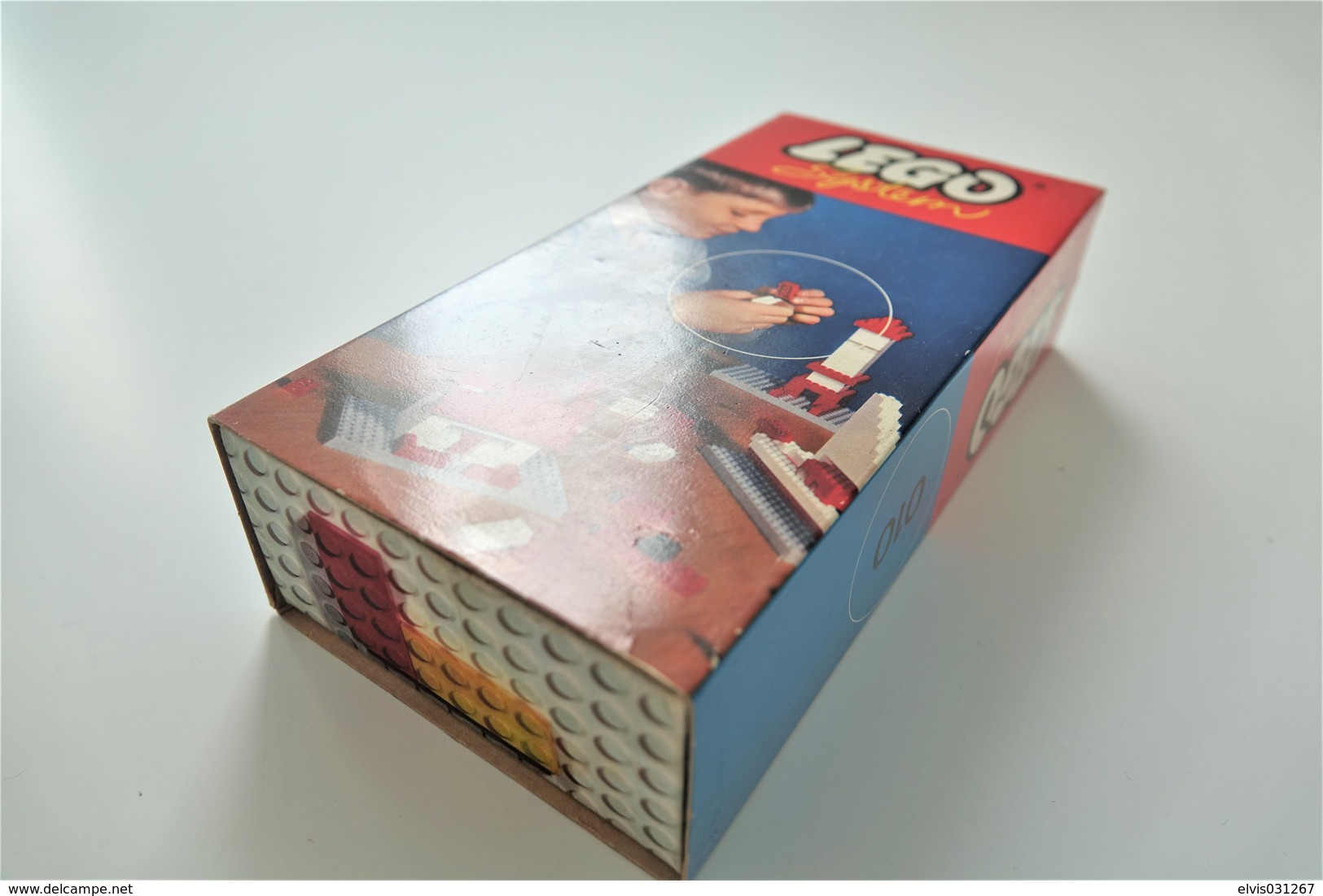 LEGO - 010 Basic Building Set In Cardboard NEW OLD STOCK MINT CONDITION  - Colector Item - Original Lego 1965 - Vintage - Catalogi