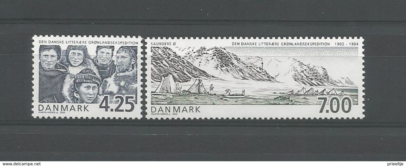 Denmark 2003 Expeditions Joint Issue With Greenland Y.T. 1338/1339 ** - Neufs