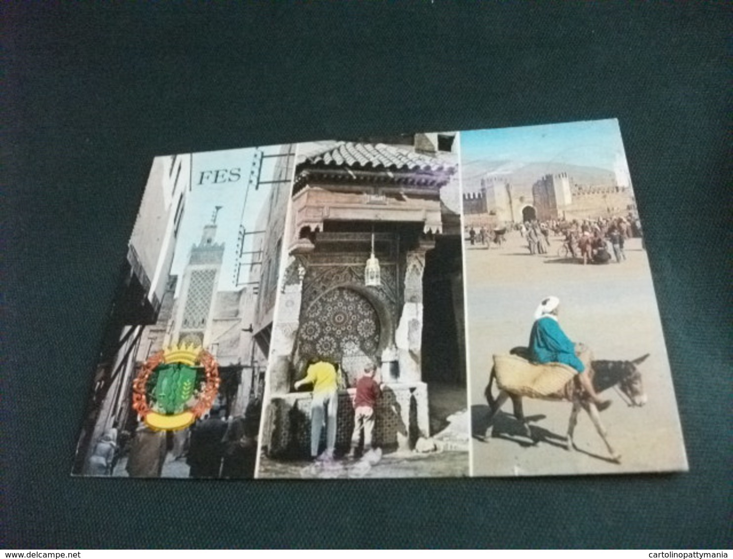 STORIA POSTALE  FRANCOBOLLO MAROCCO MAROC  FES VEDUTE - Fez