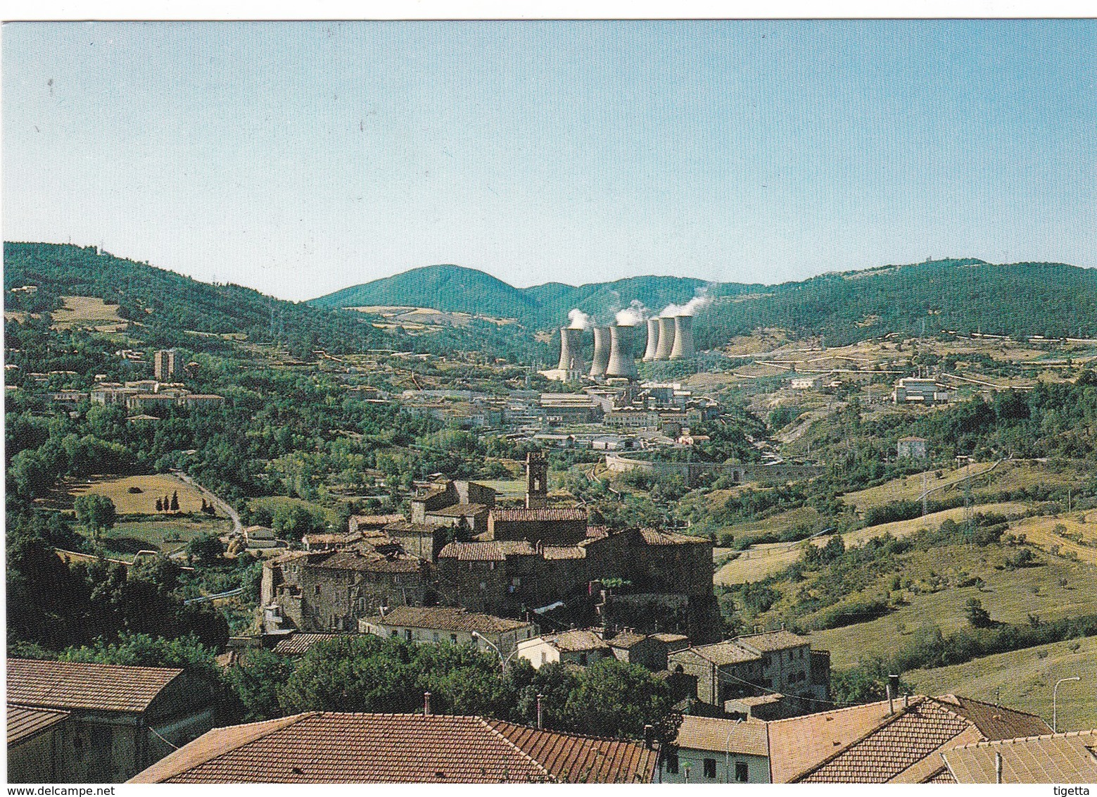ITALIA MARCOFILIA MONTECERBOLI PISA "Al Sasso Il Nome Fu Serbato E Il Monte....... ANNULLO X FESTA PAESANA 1984 - Altri & Non Classificati