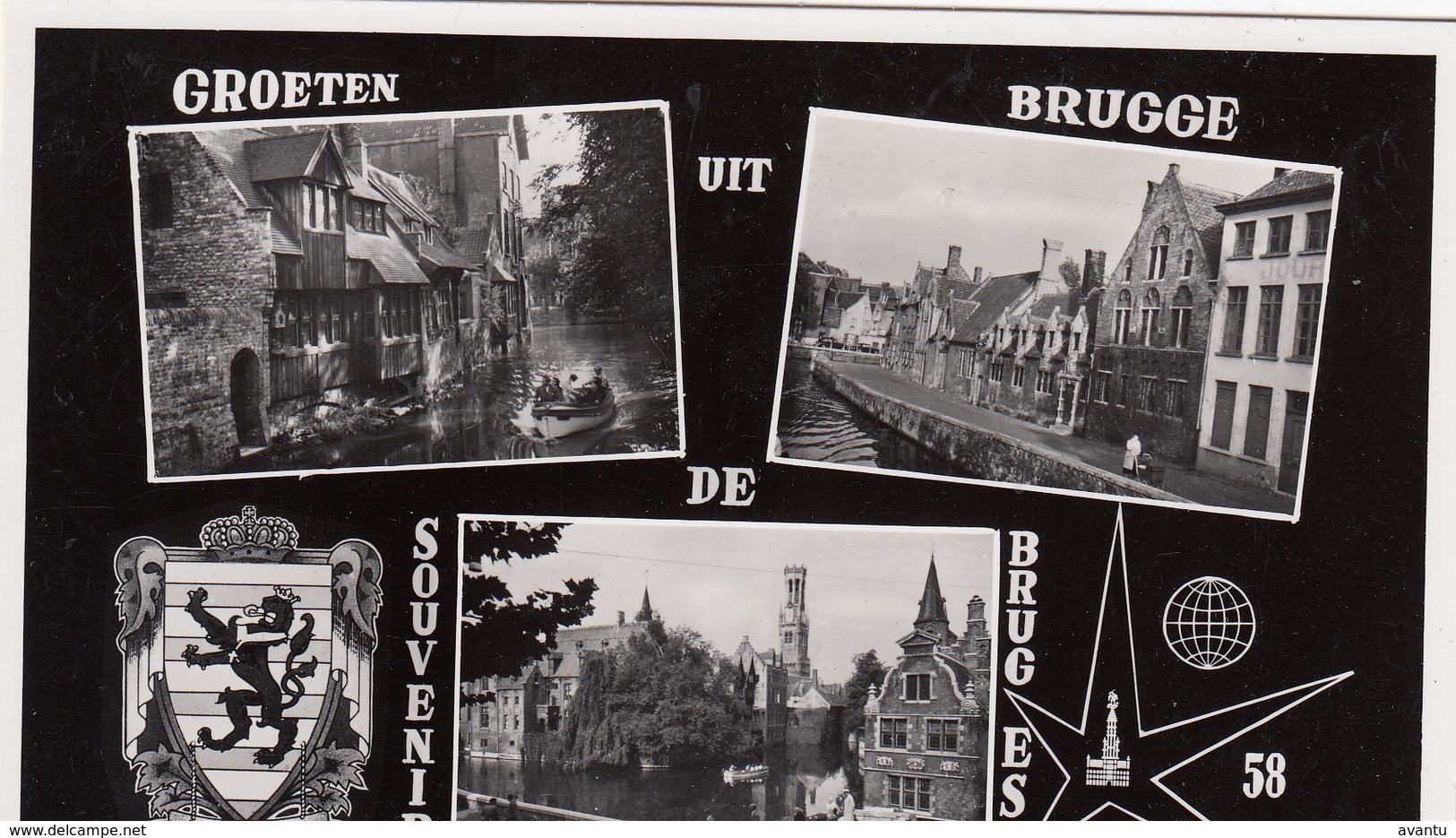 BRUGGE / MULTIVIEW / EXPO  1958 - Brugge