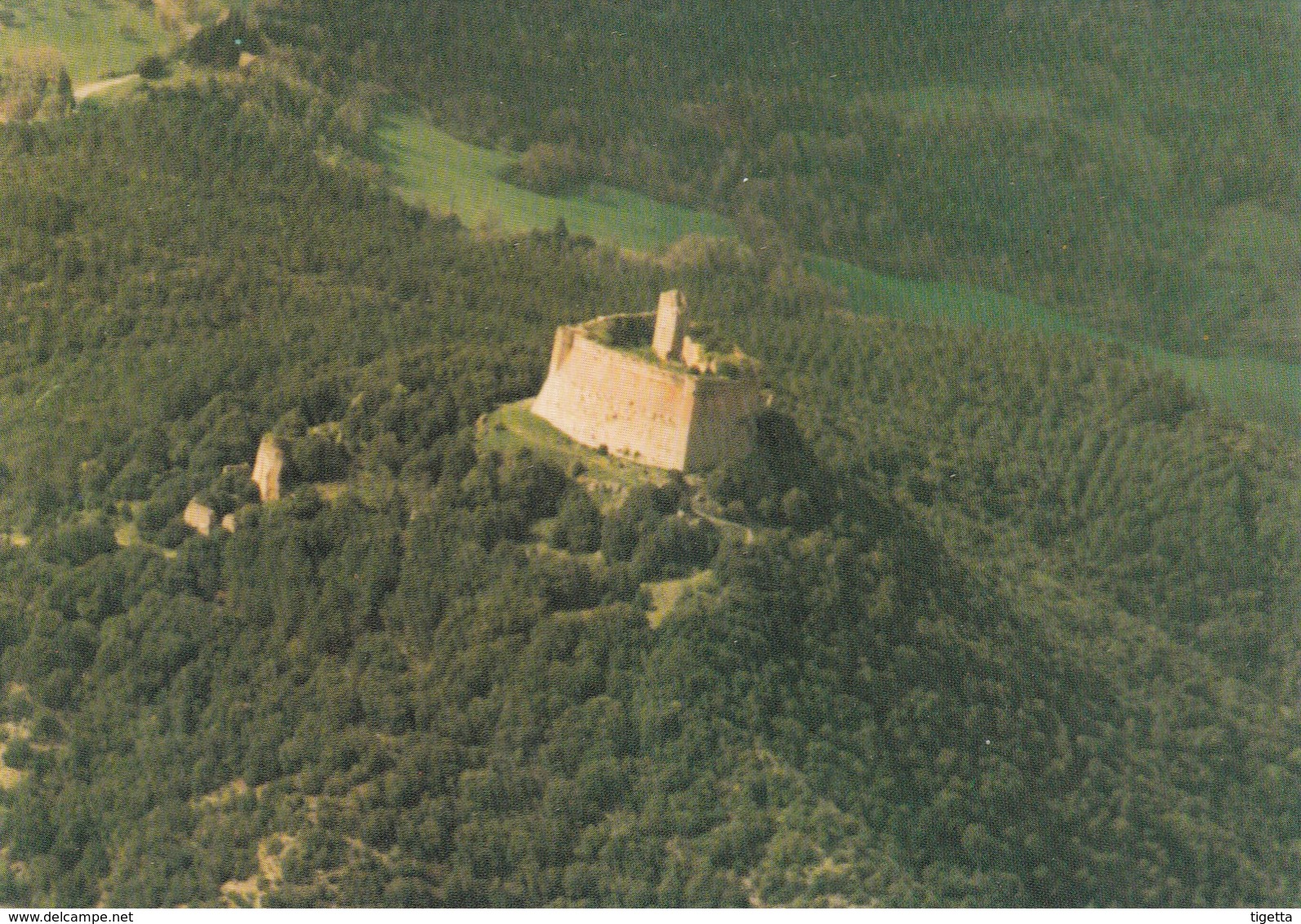 ITALIA MARCOFILIA MONTECERBOLI PISA LA ROCCA SILLANA ANNULLO X FESTA PAESANA 1984 - Altri & Non Classificati