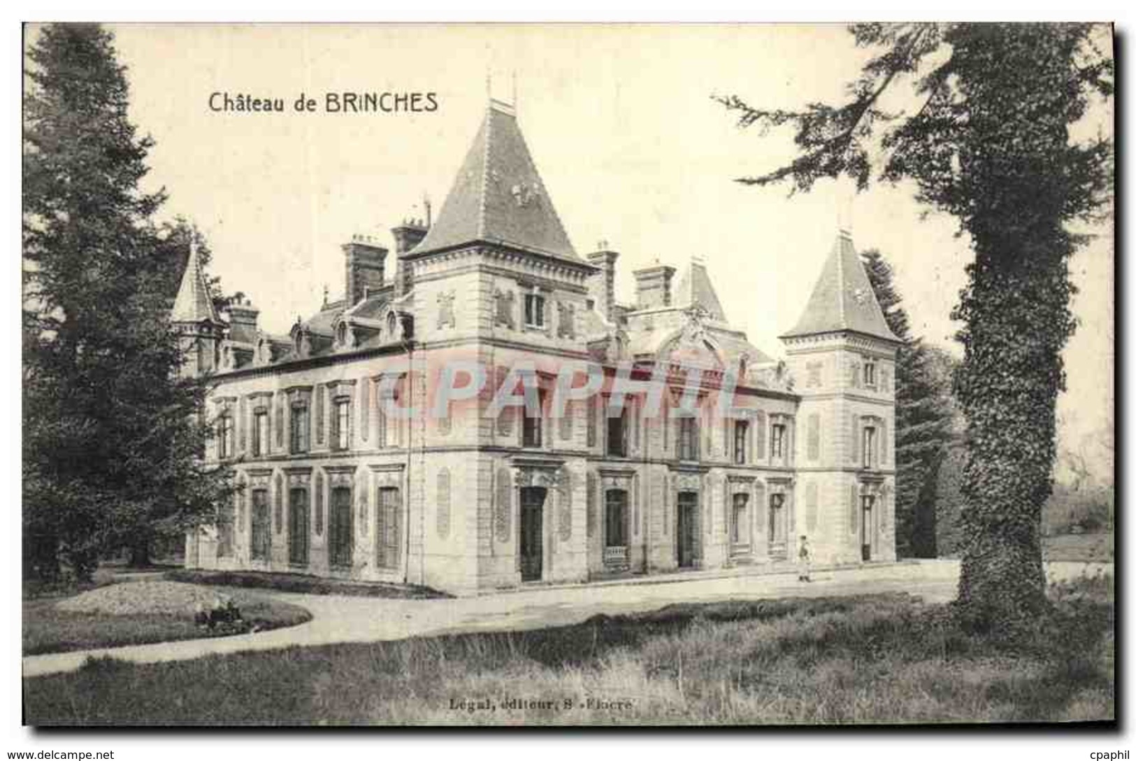 CPA Chateau De Brinches - Castelli