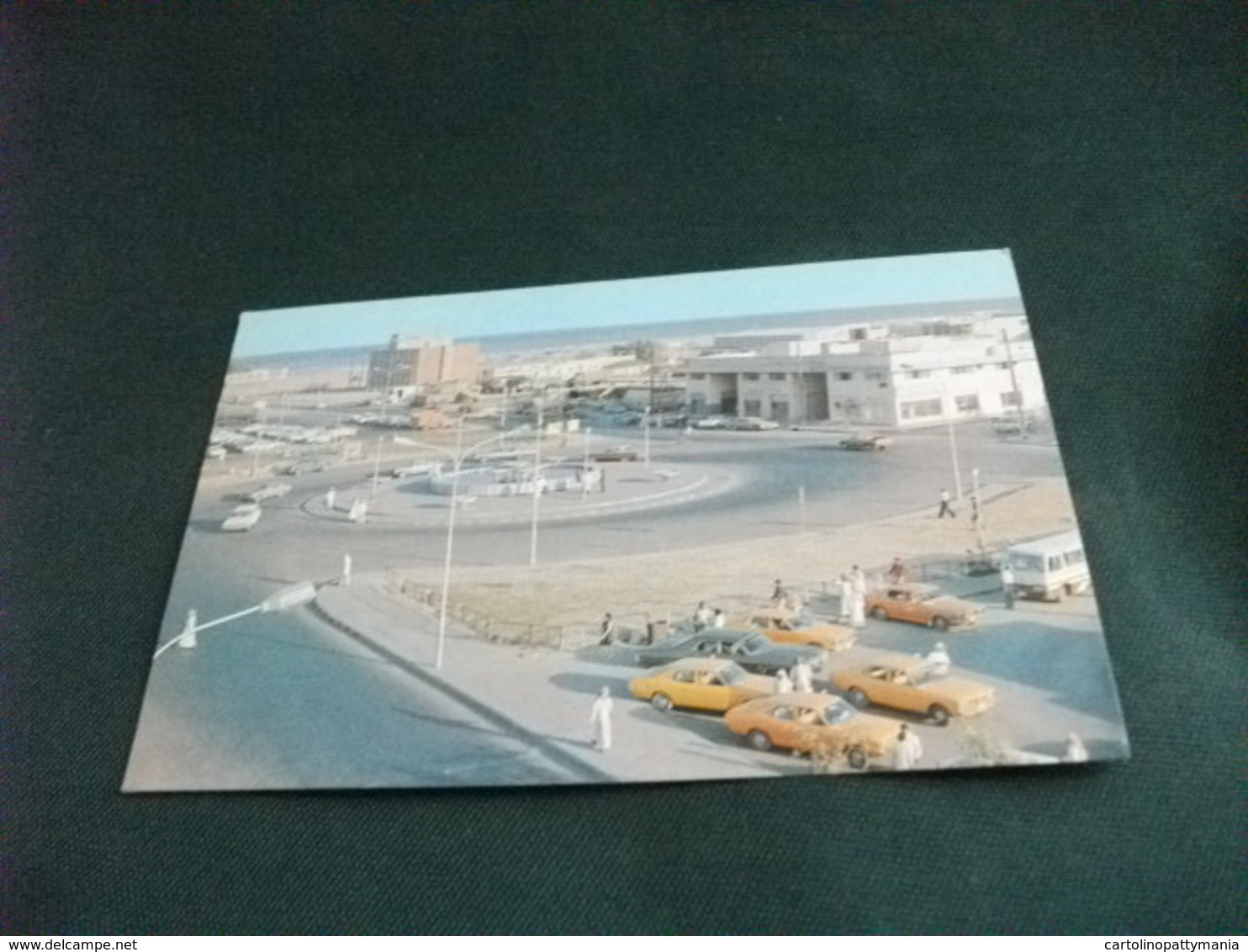 STORIA POSTALE  FRANCOBOLLO K.S.A SAUDI ARABIA THE FOUNTAIN AREA OF ALKHOBAR AUTO CAR - Saudi Arabia