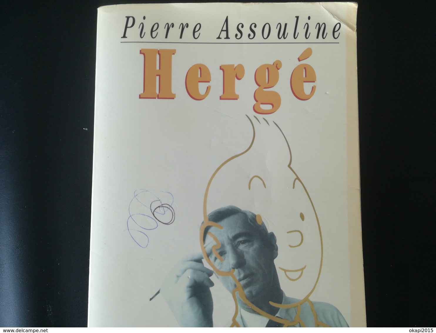 HERGÉ AUTEUR BANDES DESSINÉES TINTIN BELGIQUE LIVRE  BIOGRAPHIE DE GEORGES RÉMI PAR PIERRE ASSOULINE - Hergé