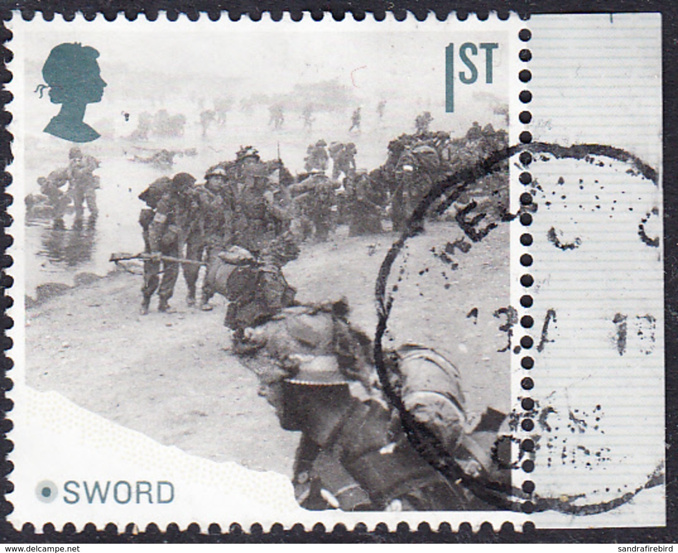 75th Anniversary Of D-Day Landings In Normandy (2019) - Sword Beach Landings 1st SG4238 - Gebruikt