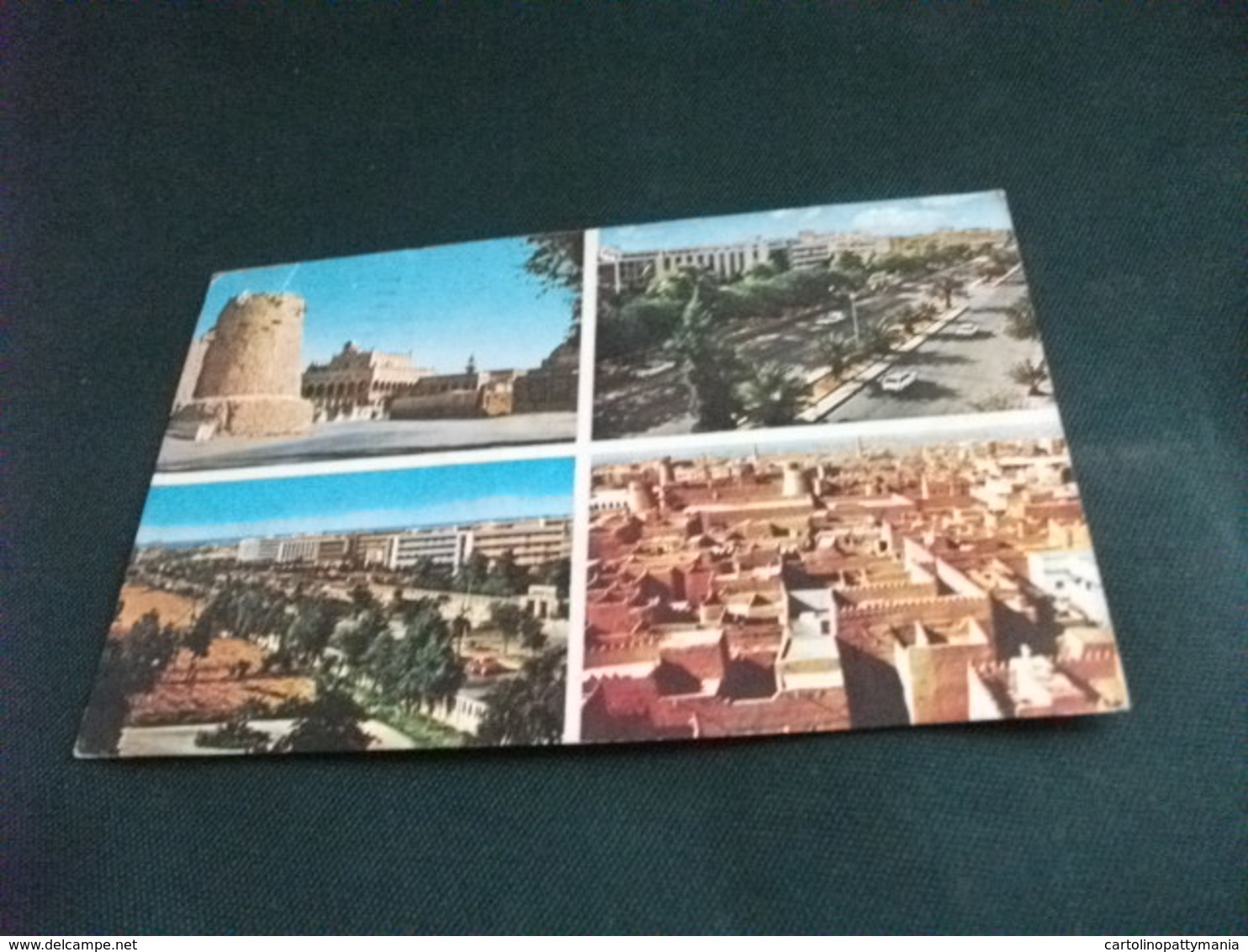 STORIA POSTALE  FRANCOBOLLO K.S.A SAUDI ARABIA OLD AND NEW RIYADH  VEDUTE  FORI PUNTINA - Arabie Saoudite