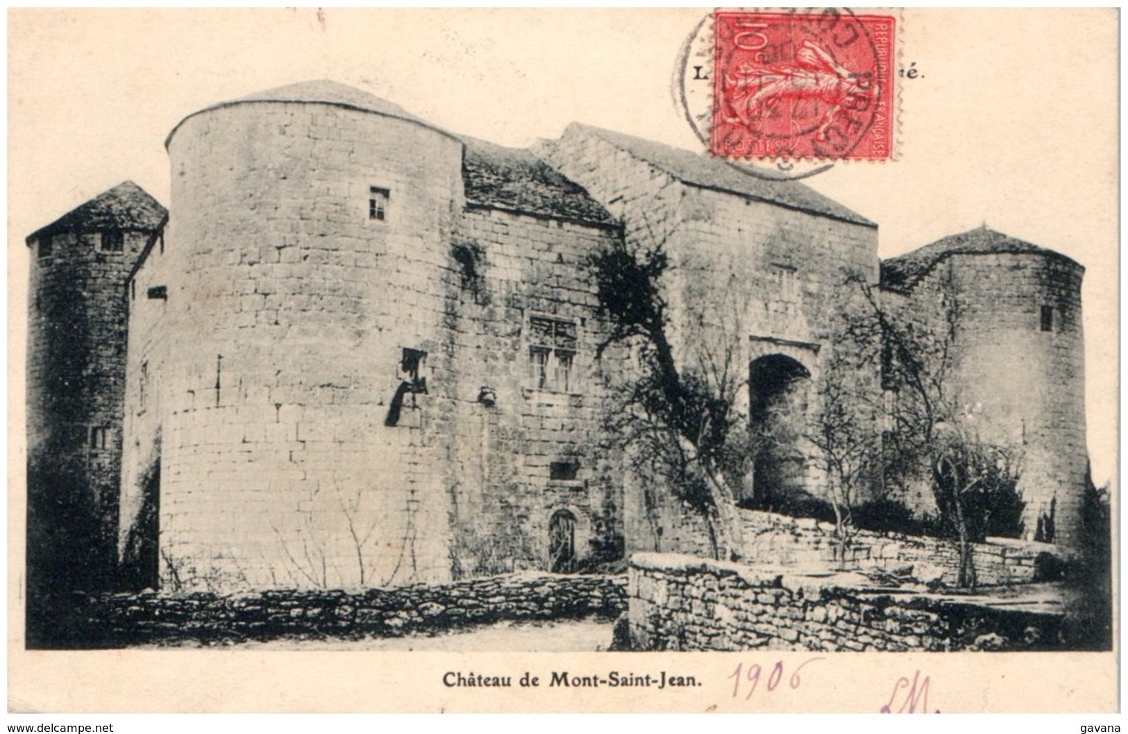 21 Chateau De MONT-SAINT-JEAN - - Autres & Non Classés