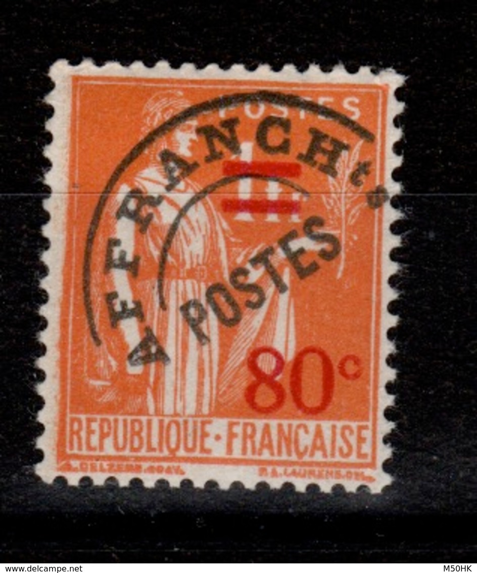 Preoblitere Paix YV 74 N** Cote 2 Euros - 1893-1947