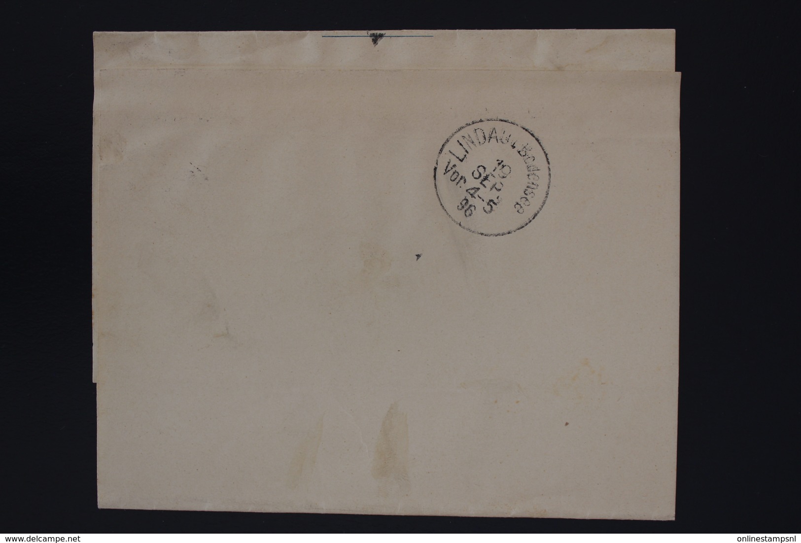 DEUTSCHE REICH STEIFFBAND   DIE BRIEFMARKE  PS 1 PRIVAT GANZSACHE  ESSLINGEN 1896 - Postal  Stationery