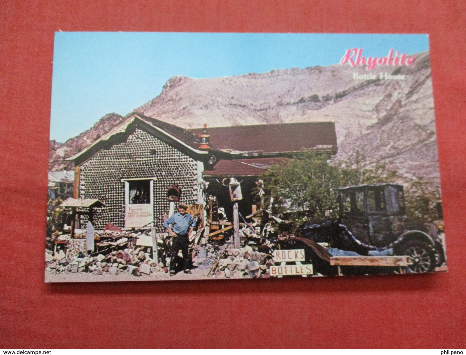 Bottle House  51,000  Liquor Bottles Rhyolite   Nevada >   Ref    3562 - Other & Unclassified