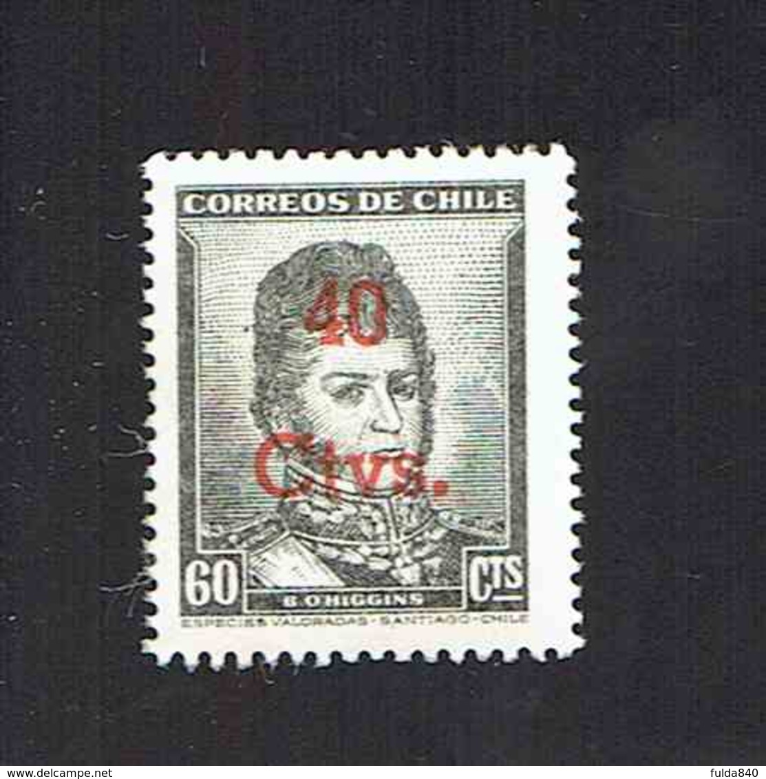 CHILI.(Y&T)   1952 - N°231   *TP De 1948.*   60c.  Neuf - Chili