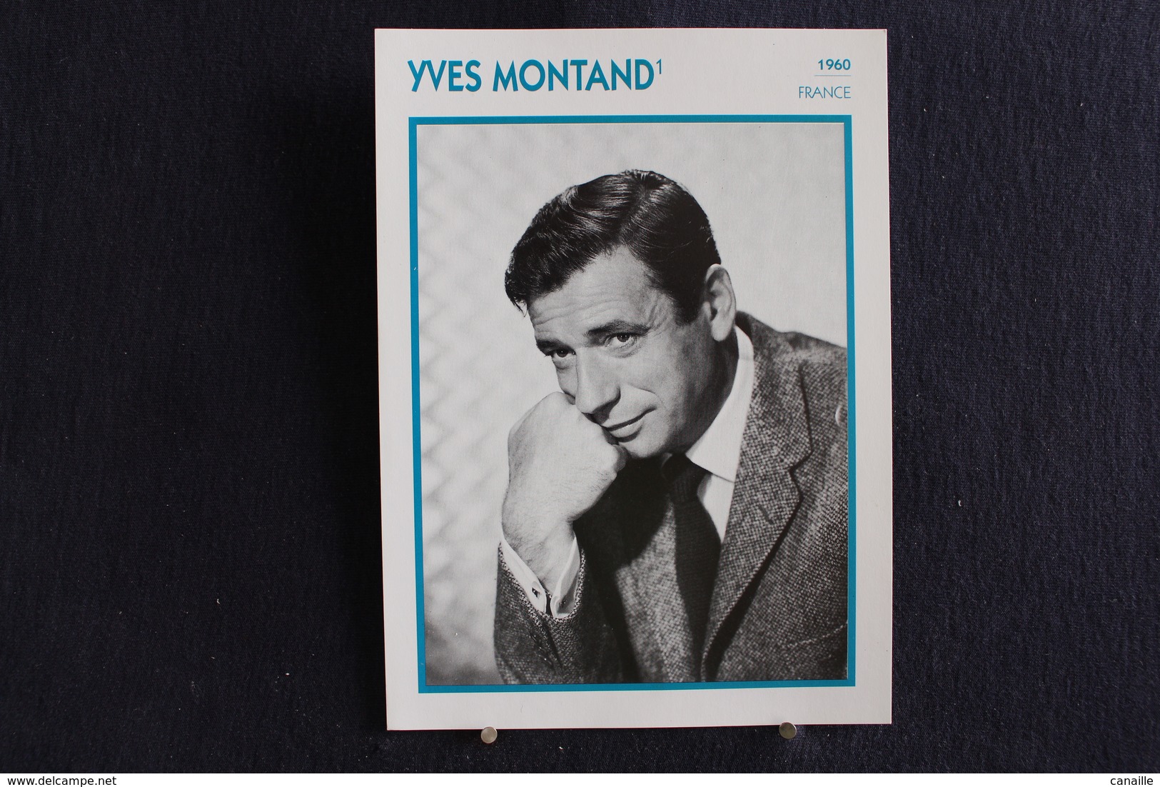 Sp-Acteur,français D'origine Italienne,1960- Yves Montand, Né En 1921 à Monsummano (Italie),mort En 1991 à Senlis France - Acteurs