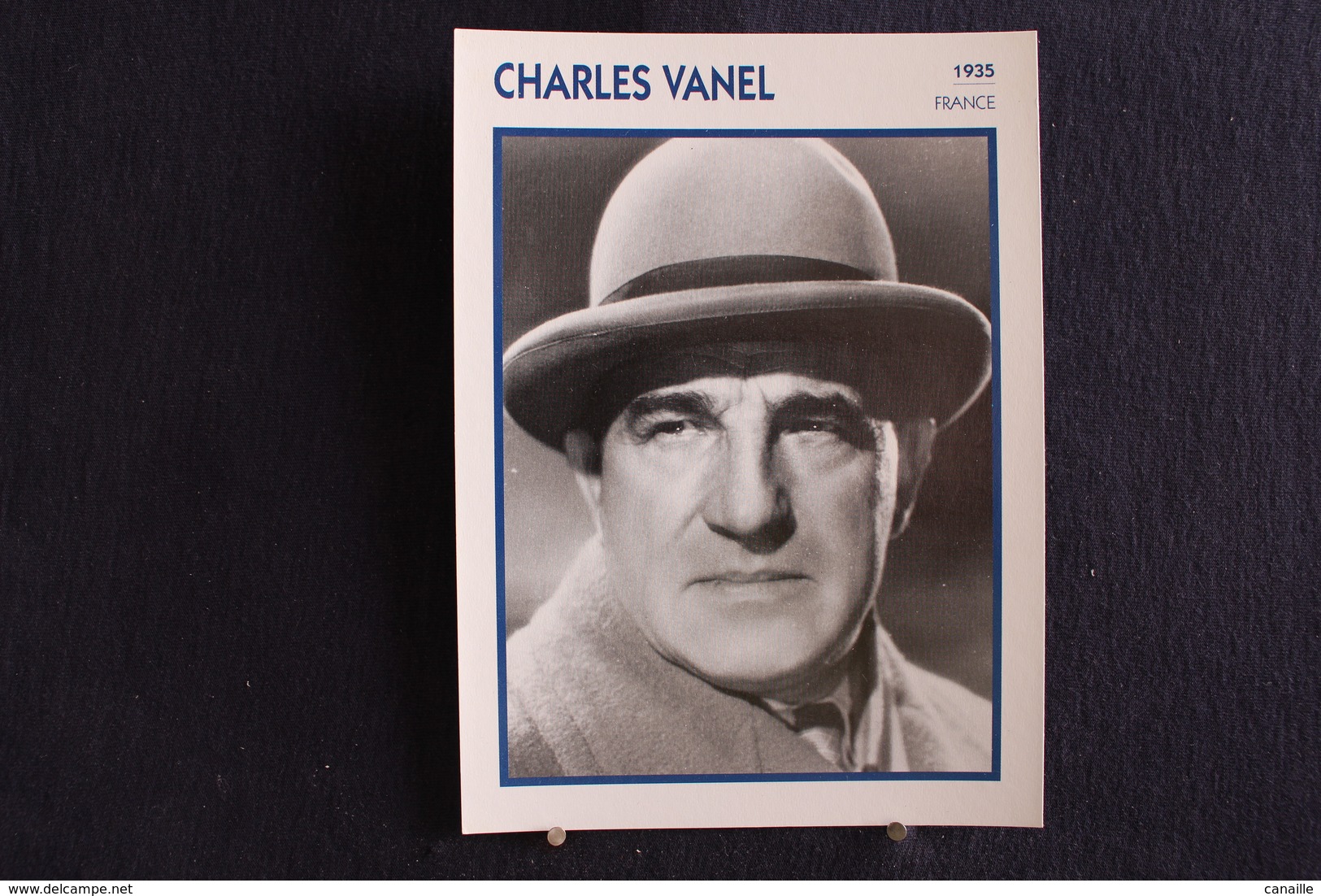 Sp-Acteur, 1935 - Charles Vanel Est Un Acteur Et Réalisateur Français, Né En 1892 à Rennes,  Mort En 1989 à Cannes. - Acteurs