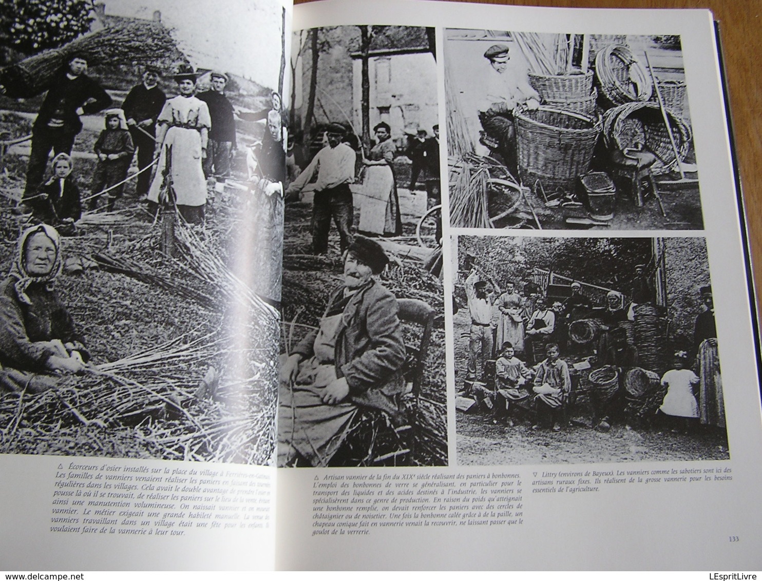 LE TEMPS DES ARTISANS Anciens Métiers Bois Fer Brique Terre Cuite Sabotier Bucheron Maréchal Carrières Tailleur Pierres