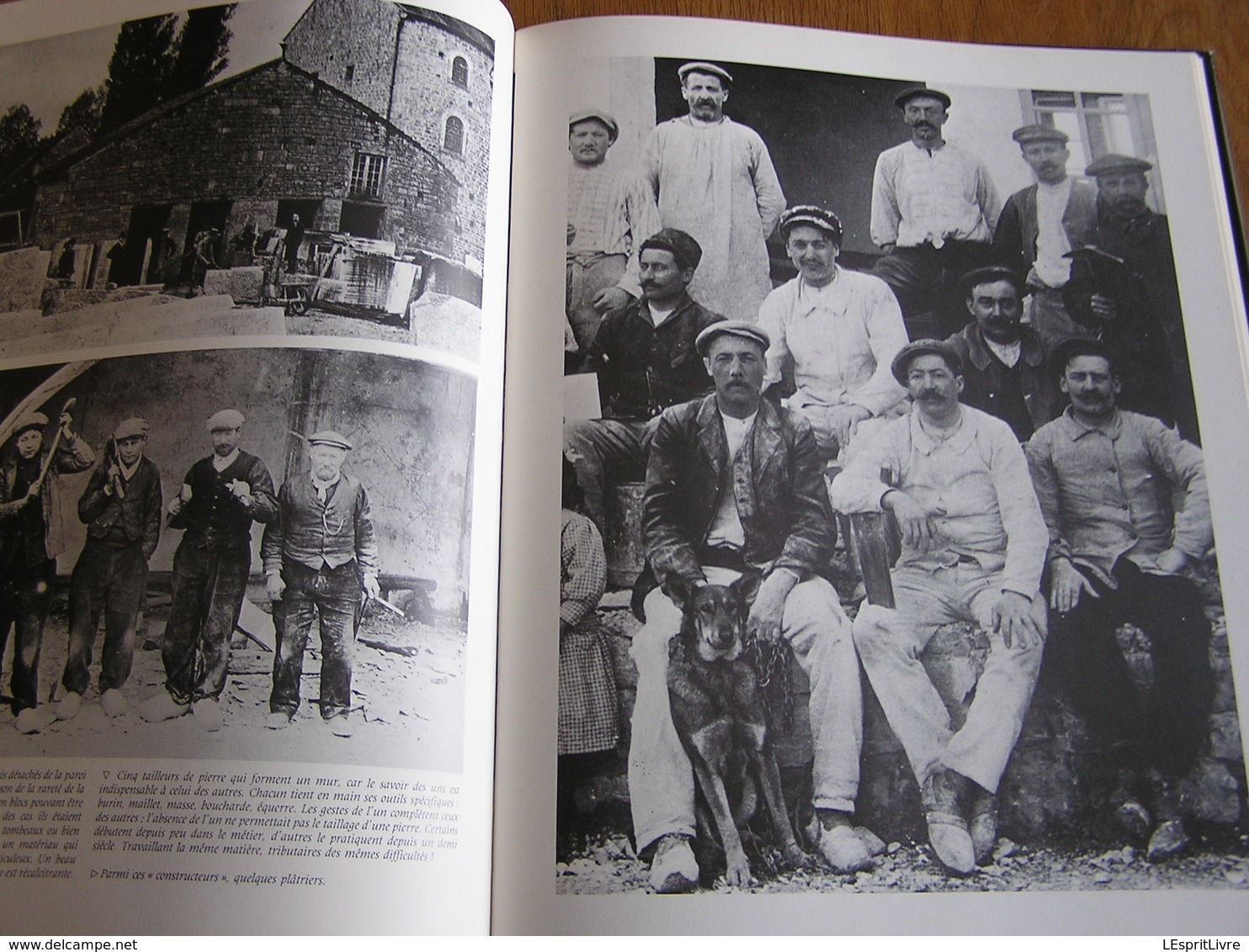 LE TEMPS DES ARTISANS Anciens Métiers Bois Fer Brique Terre Cuite Sabotier Bucheron Maréchal Carrières Tailleur Pierres