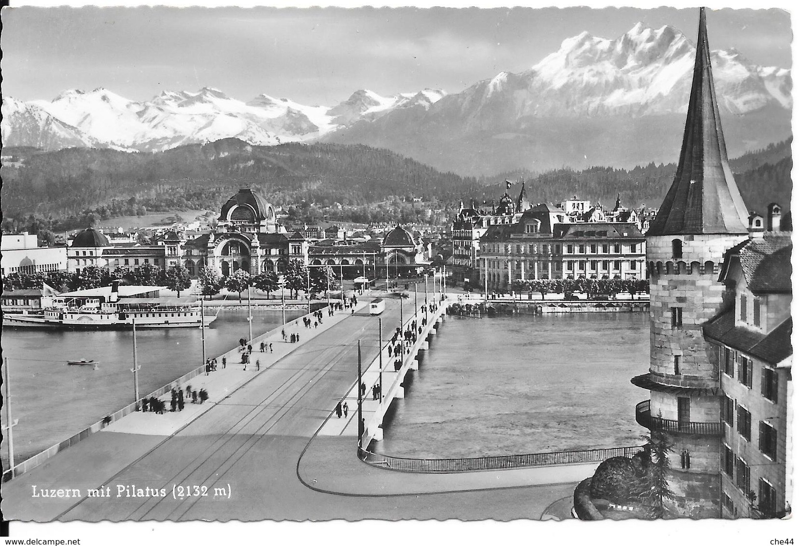 Luzern Mit Pilatus. (Voir Commentaires) - Lucerne