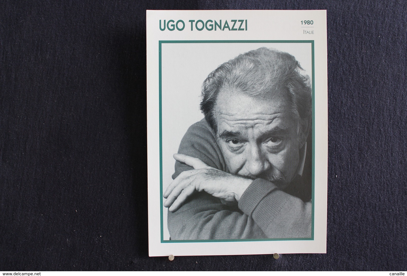 Sp-Acteur,et Réalisateur Italien.1980 - Ugo Tognazzi, Né En 1922 à Crémone Et Mort En 1990 à Rome. - Attori