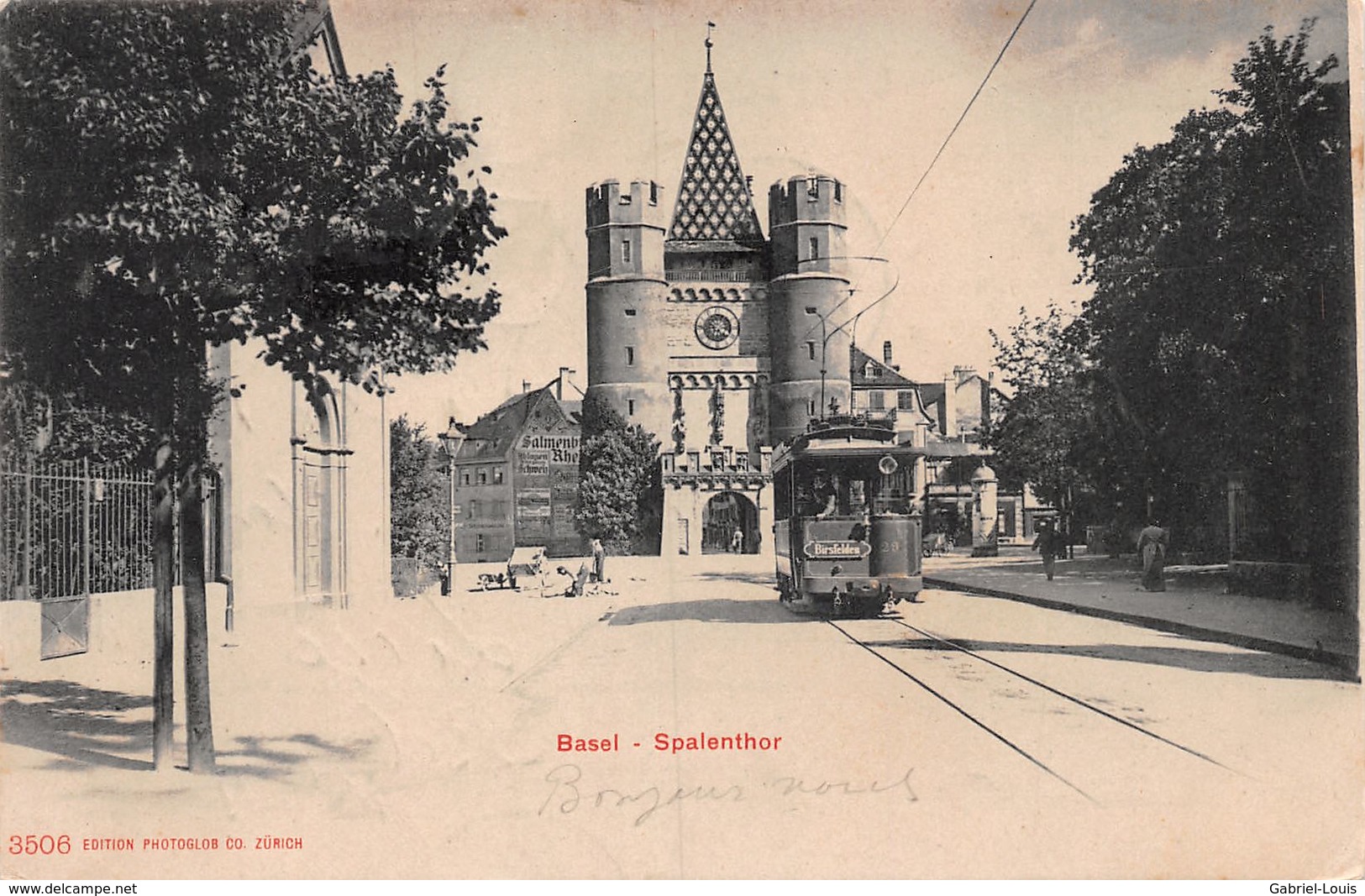 Basel Spalenthor - Tram - Bâle