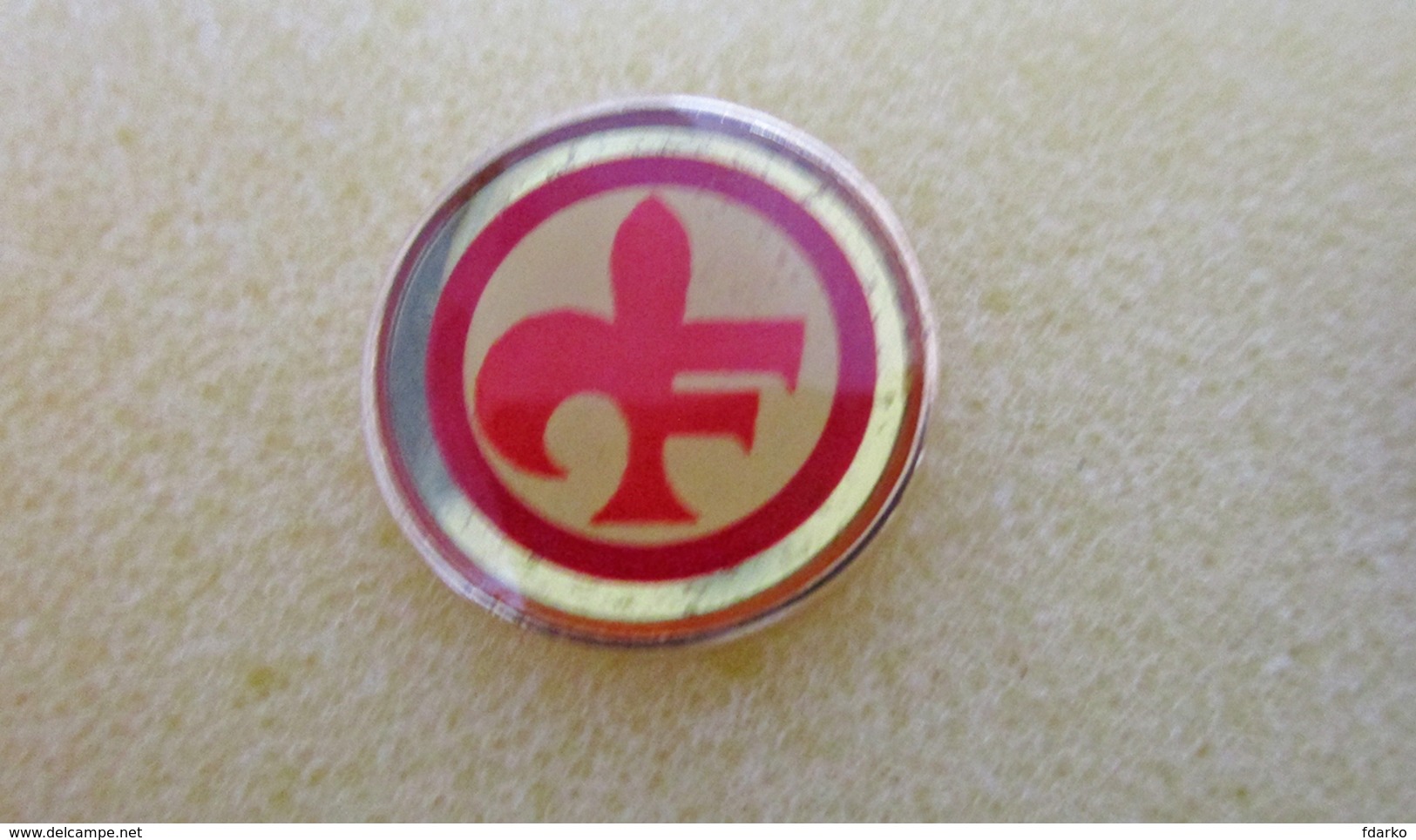 Fiorentina Calcio Distintivi FootBall Soccer Spilla Pins Firenze Italy Toscana - Calcio