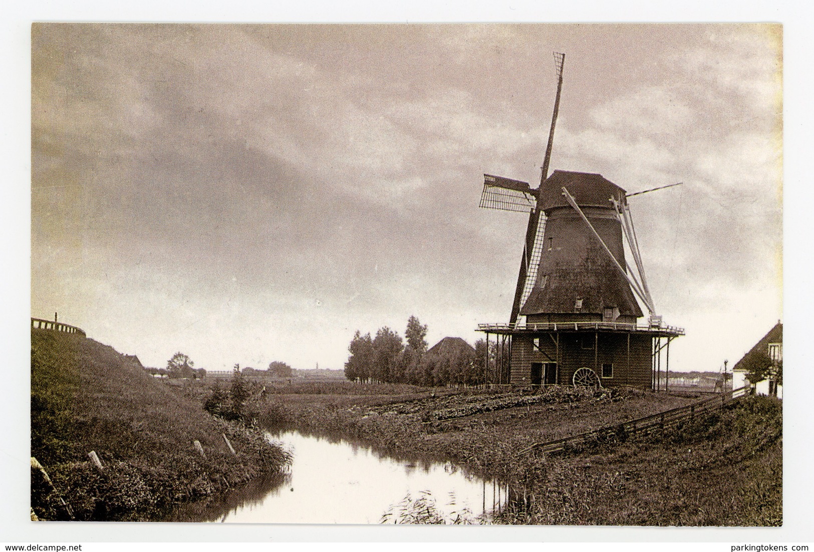 D191 - Hoorn Molen Van Balk Oorspronkelijk Uit Assendelft - 1903 Gesloopt - Molen - Moulin - Mill - Mühle - Hoorn