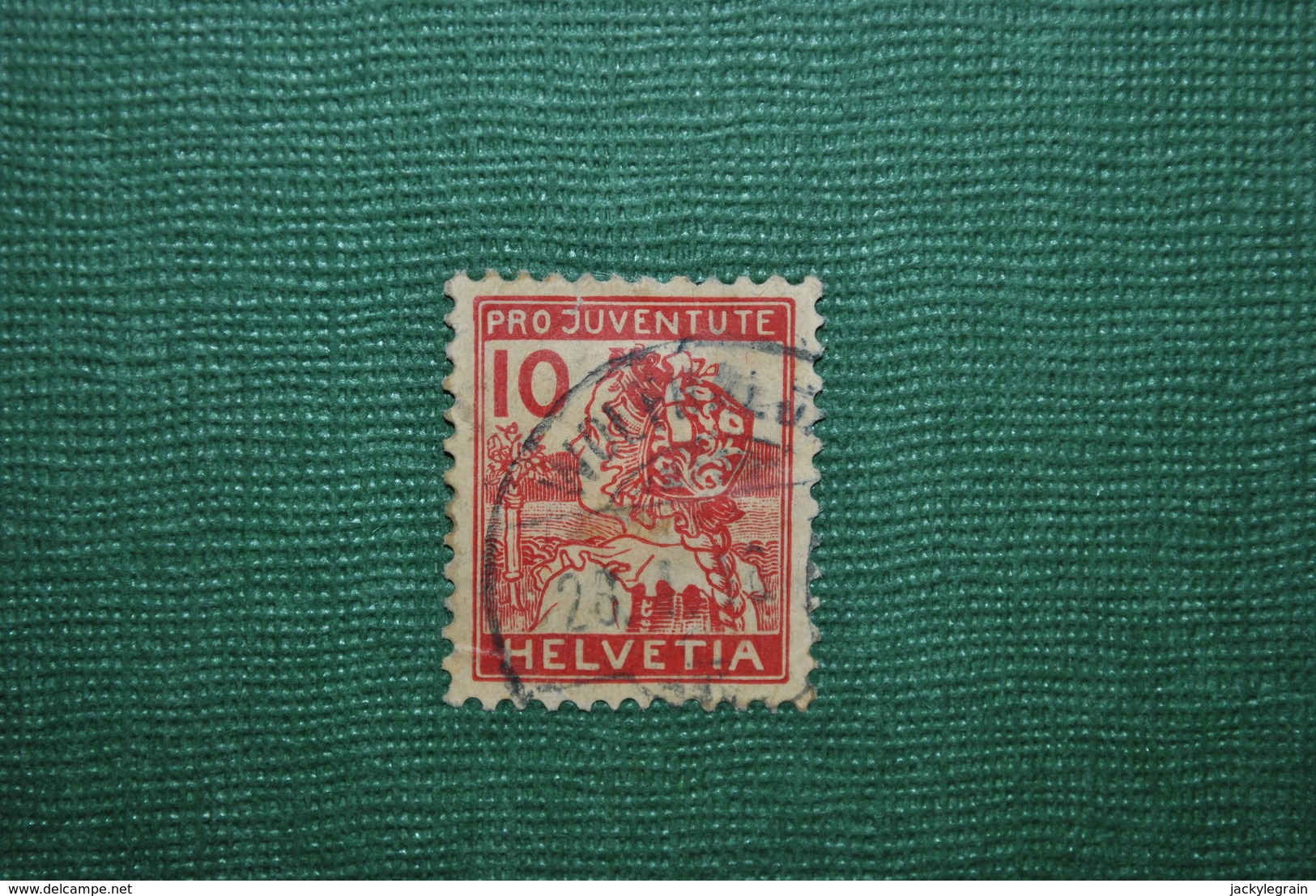 Suisse 1915 Y&T 150 Mauvais état (papier Sale) - Oblitérés