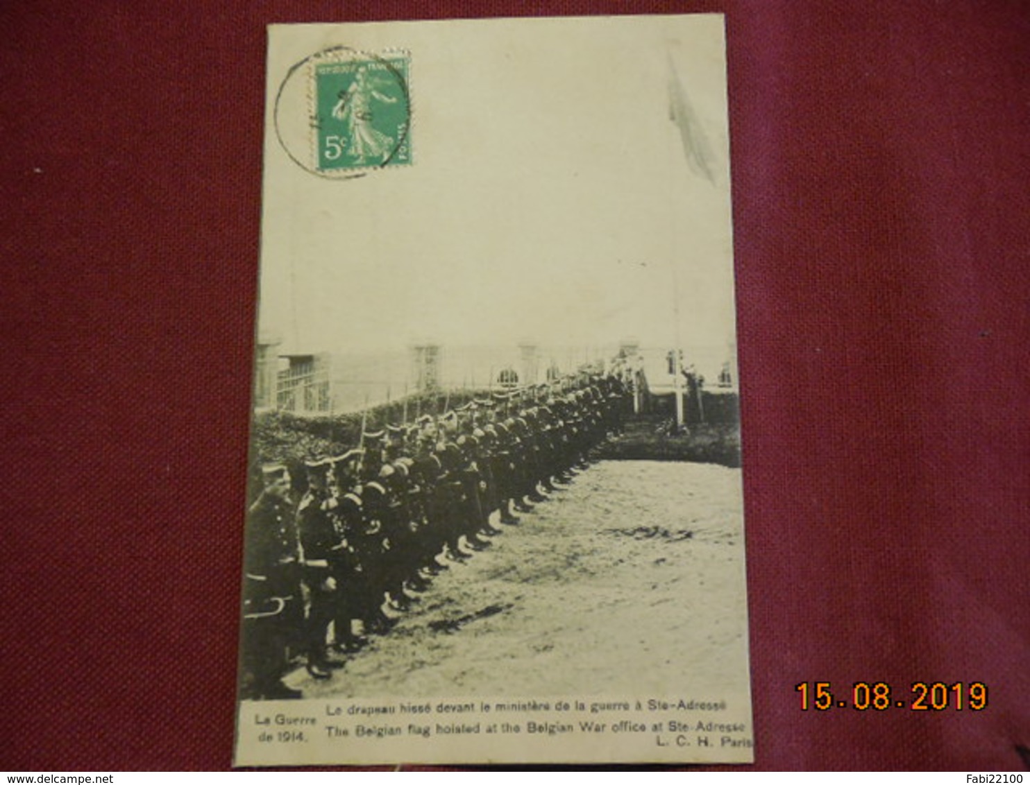 CPA - Saint-Adresse - Le Drapeau Hissé Devant Le Ministère De La Guerre (1914) - Altri & Non Classificati