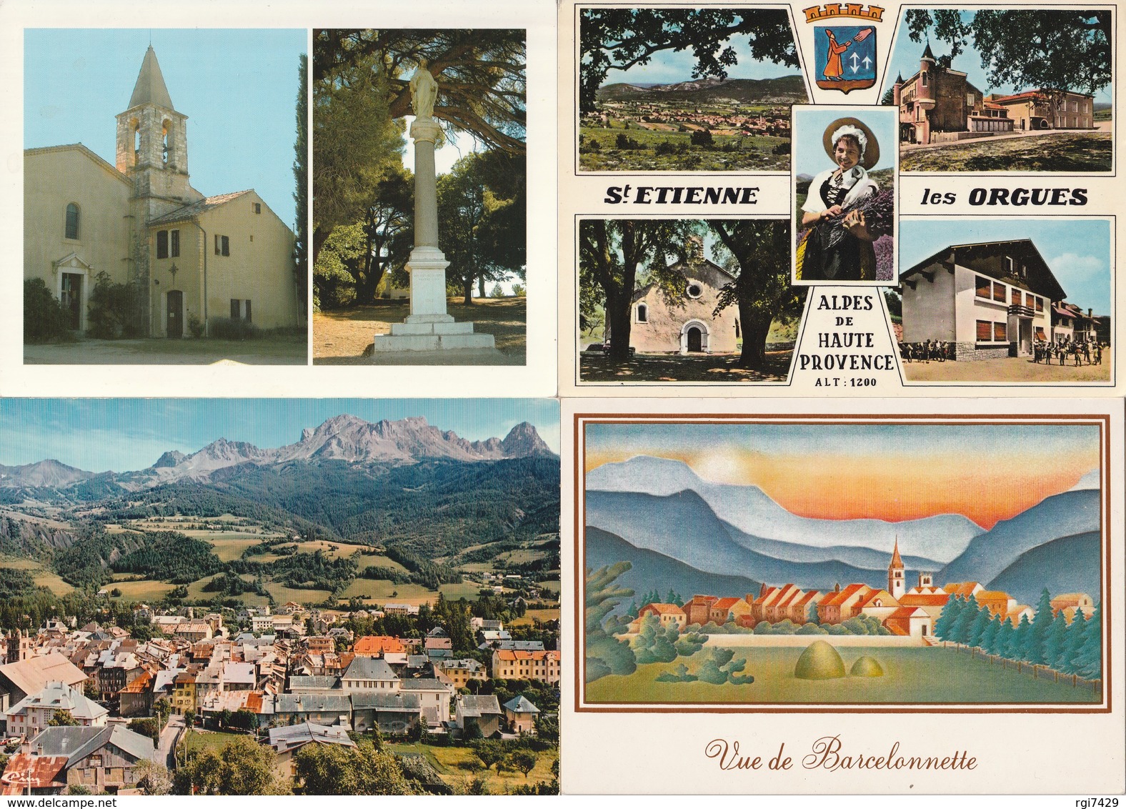 Lot De16 Cartes---alpes De Hte Provence - Autres & Non Classés