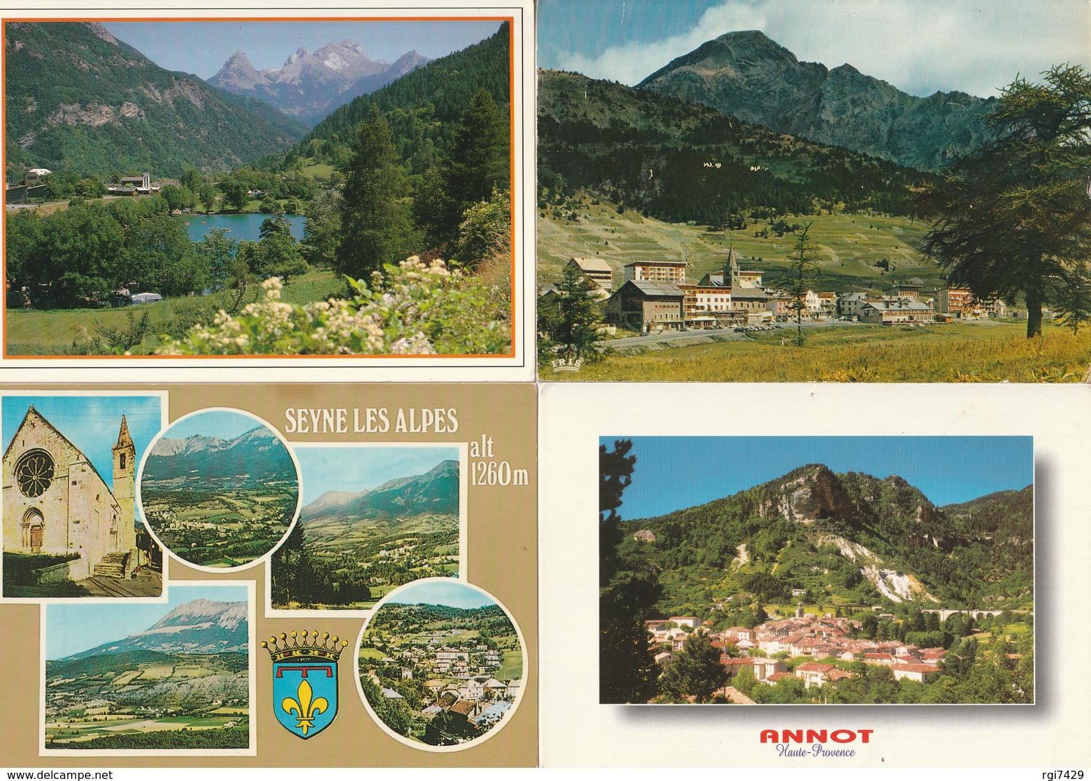 Lot De16 Cartes---alpes De Hte Provence - Autres & Non Classés