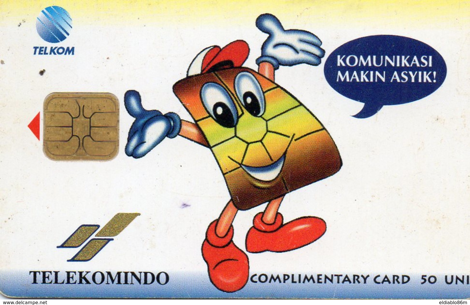 INDONESIA -  TELEKOMINDO - COMPLIMENTARY CARD 1.000ex - Indonesia