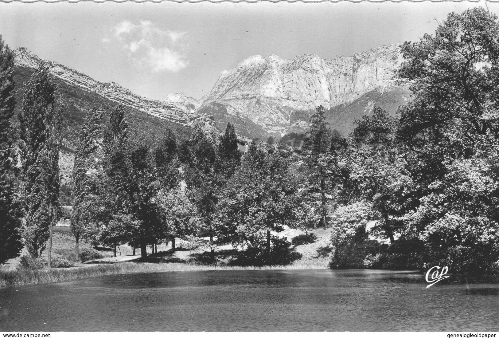 26 - DIE - LAC DE SALLIERES ET MASSIF DE GLANDASSE   - CARTE PHOTO CAP N° 57 - Die