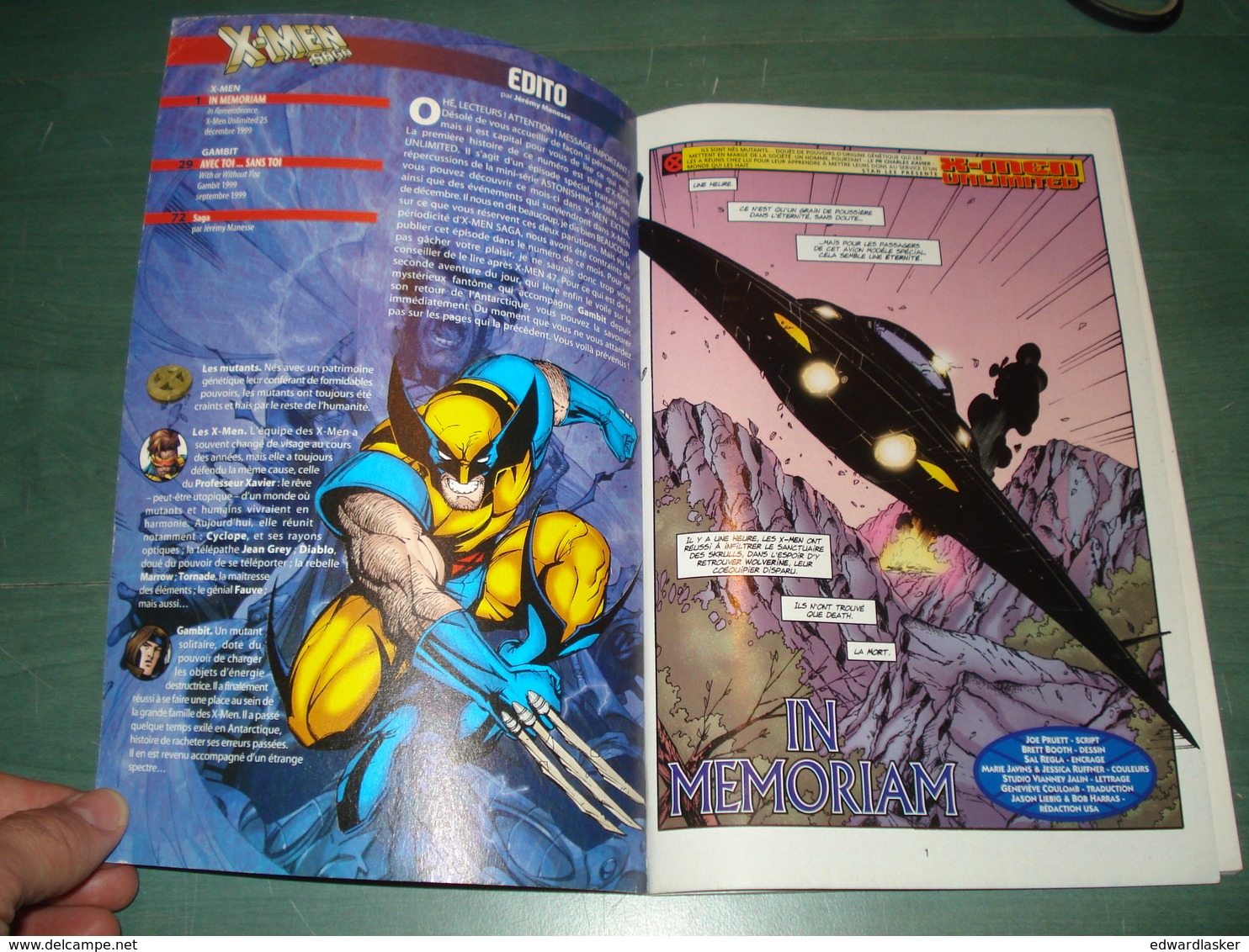 X-MEN SAGA N°16 : Avec Toi... Sans Toi - 2000 - Marvel France - Bon état - XMen