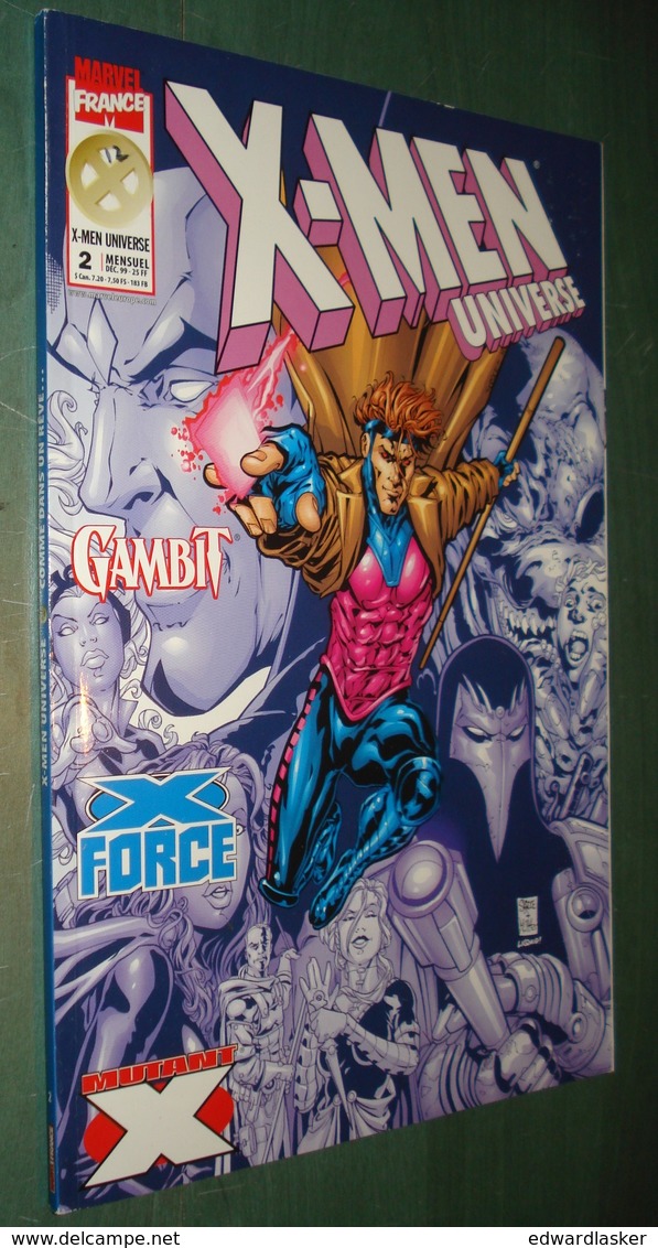 X-MEN UNIVERSE N°2 - Gambit - X-Force - 1999 - Marvel France - Très Bon état - XMen