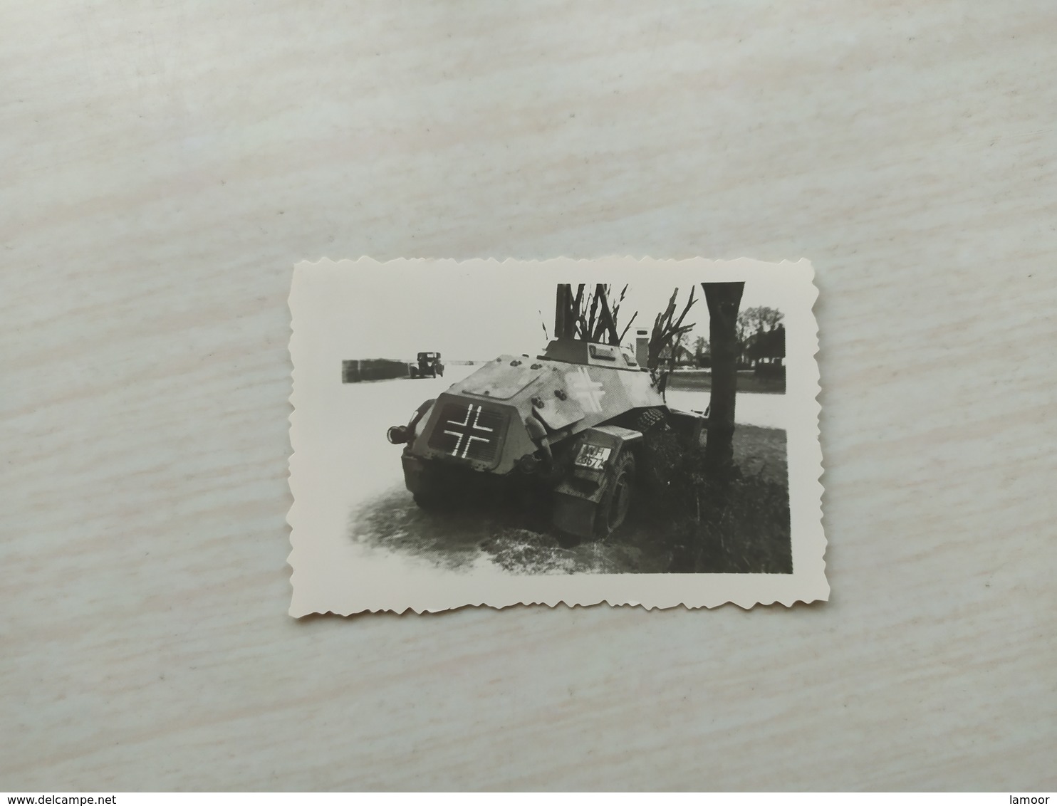 WWI  Foto German   Panzer  Propaganda  Wehrmacht Kampfwagen Tank Dänemark - 1939-45