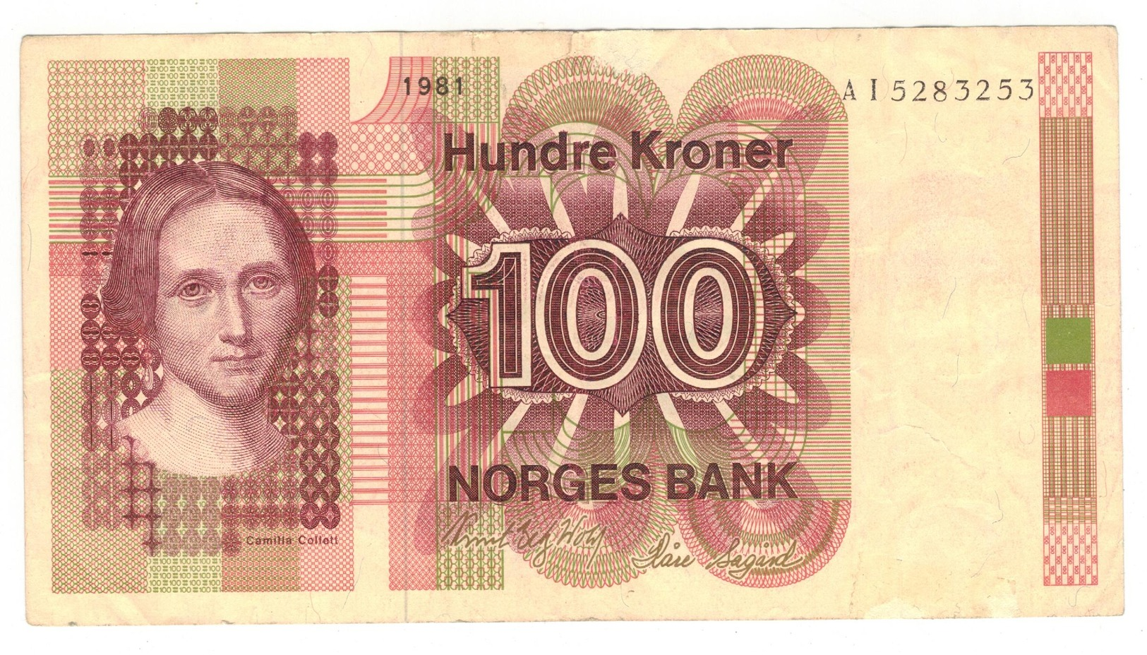 Norway, 100 Kr. 1981, Crisp VF+ - Norway