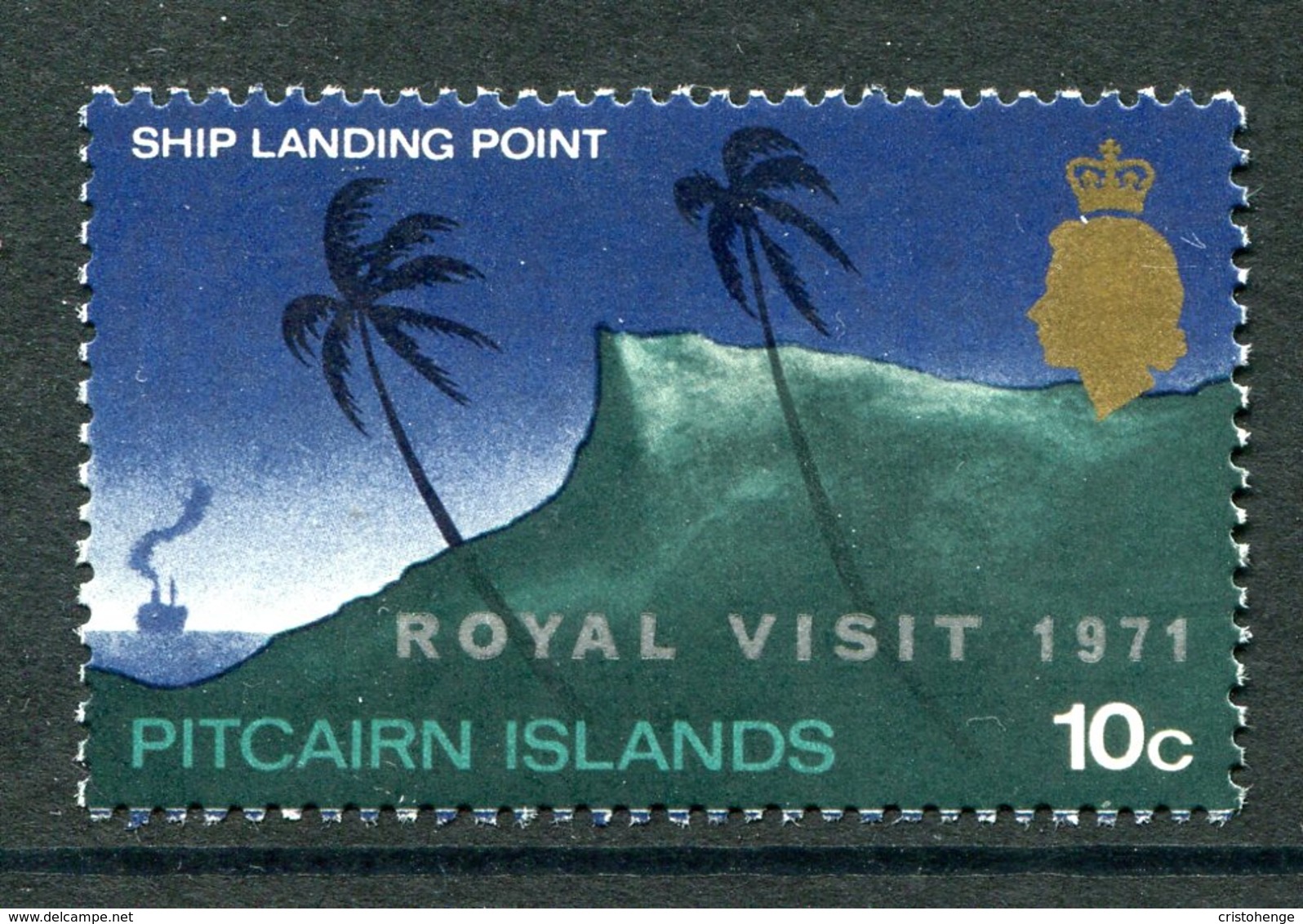 Pitcairn Islands 1971 Royal Visit MNH (SG 115) - Pitcairn Islands