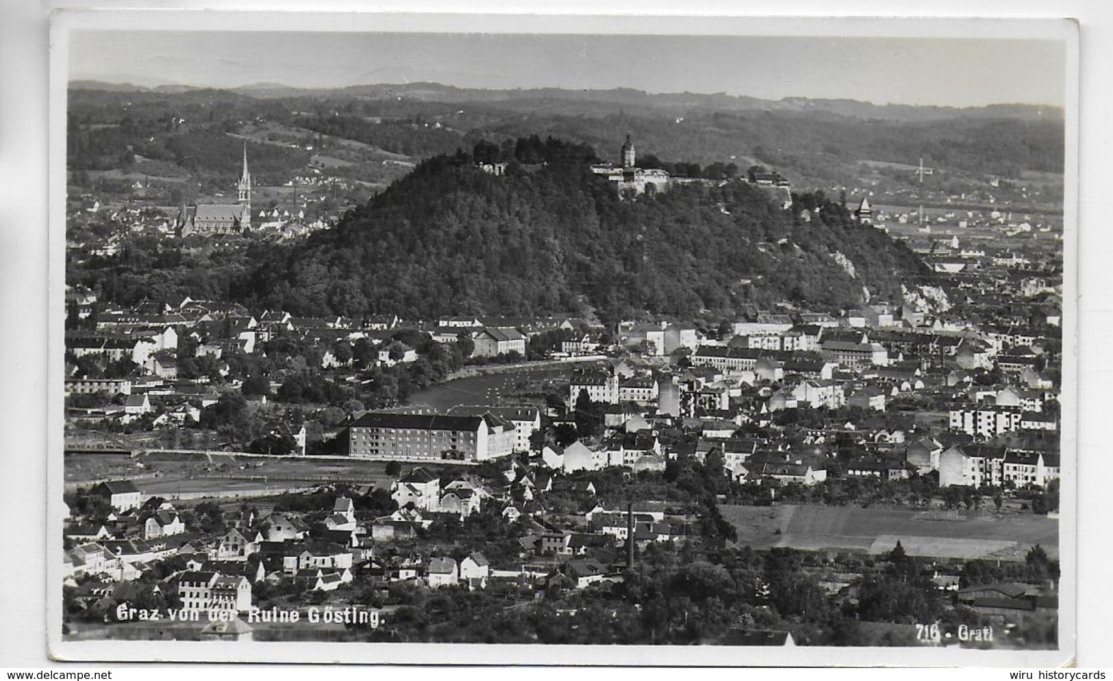 AK 0302  Graz Von Der Ruine Gösting Aus / Verlag Gratl Um 1938 - Graz