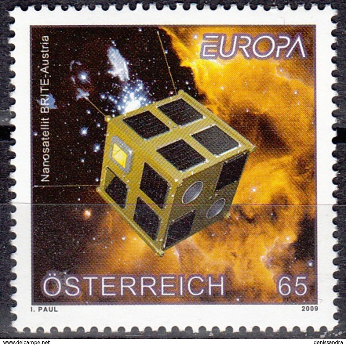 Österreich 2009 Yvert 2642 Neuf ** Cote (2017) 2.00 Euro Europa CEPT L'astronomie - Neufs