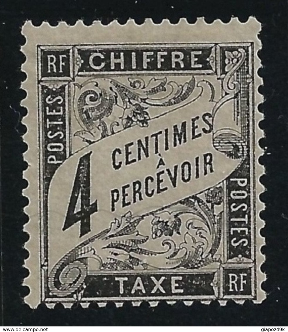 FRANCIA 1881 /92 - SEGNATASSE - CHIFFRE - TAXE N.° 13 Nuovo S.g. - Cat. 80 /45 € - L. 1586 - 1859-1959 Nuovi