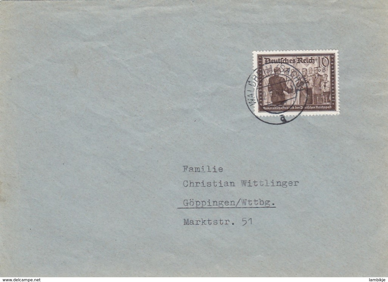 Deutsches Reich Brief 1942 - Briefe U. Dokumente