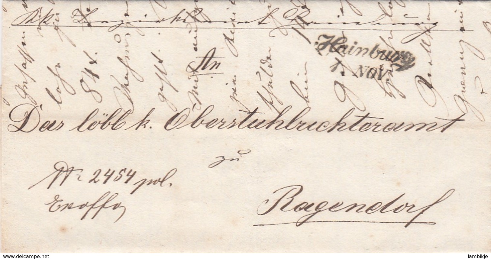 Deutschland Brief 1863 - Vorphilatelie