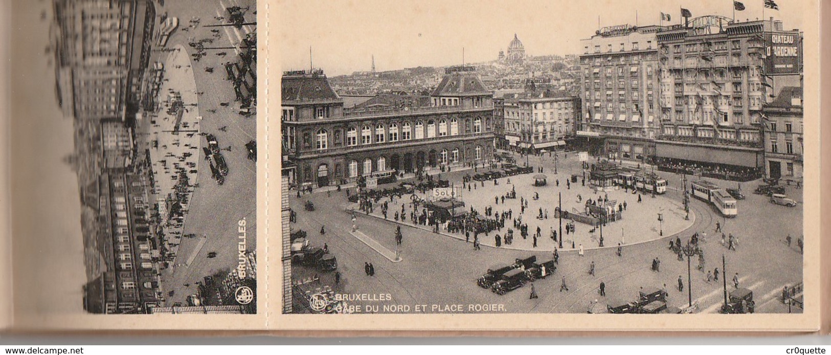BELGIQUE BRUXELLES BRUSSELS - LOT DE 12 VIEILLES CARTES POSTALES  vers 1920