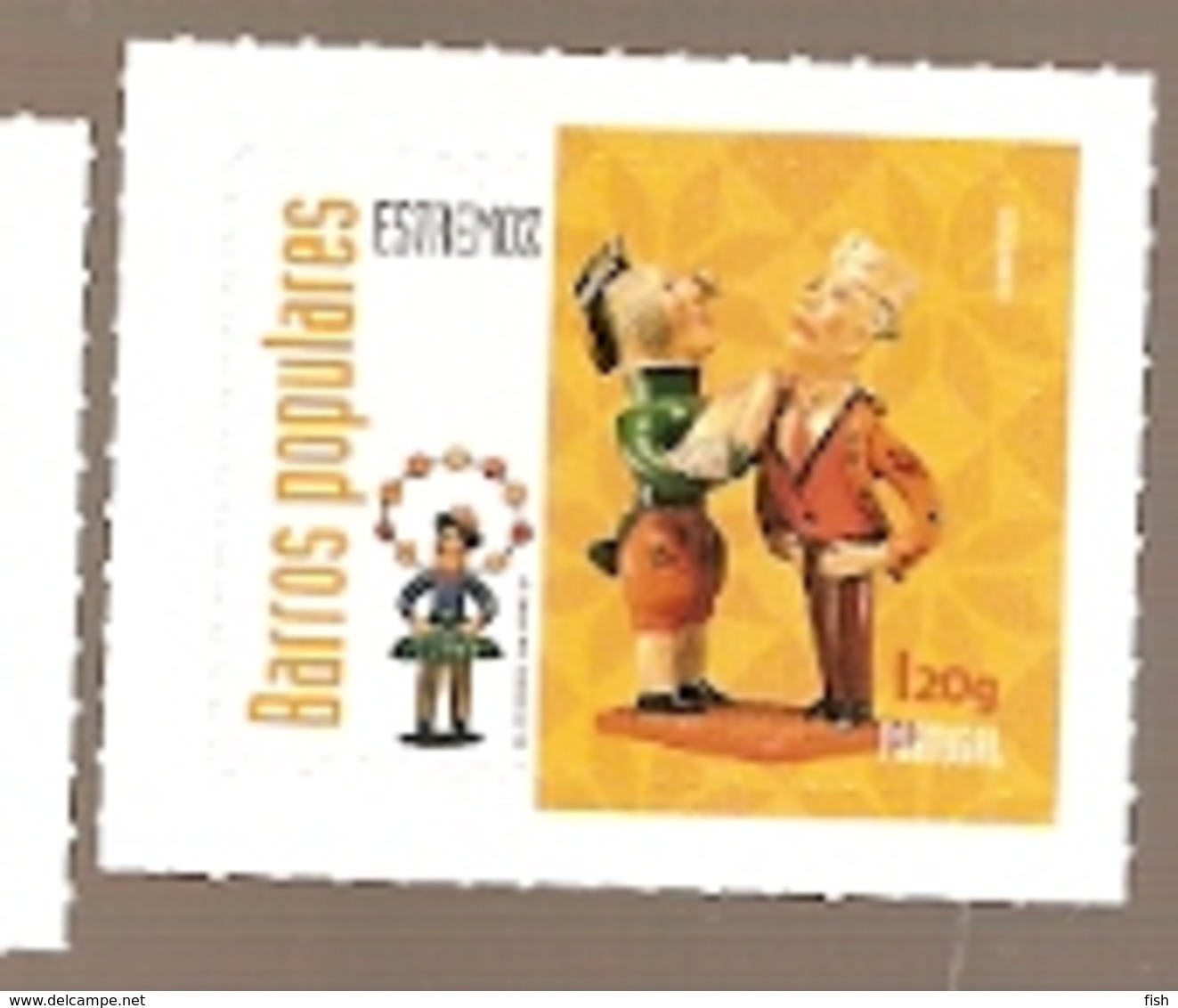 Portugal ** & Alentejo And Algarve, Self Adhesives, Clay Figures, Popular Art From Estremoz  2019 (3279) - Unused Stamps