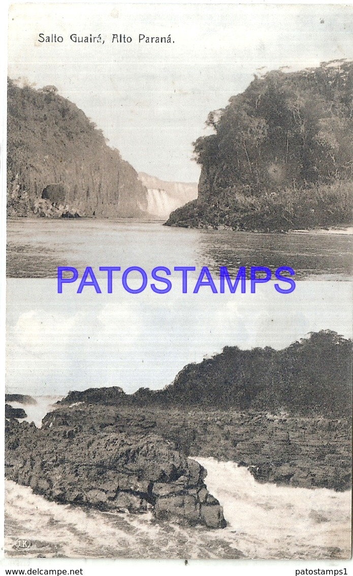 118135 PARAGUAY SALTO GUAIRA ALTO PARANA MULTI VIEW POSTAL POSTCARD - Paraguay